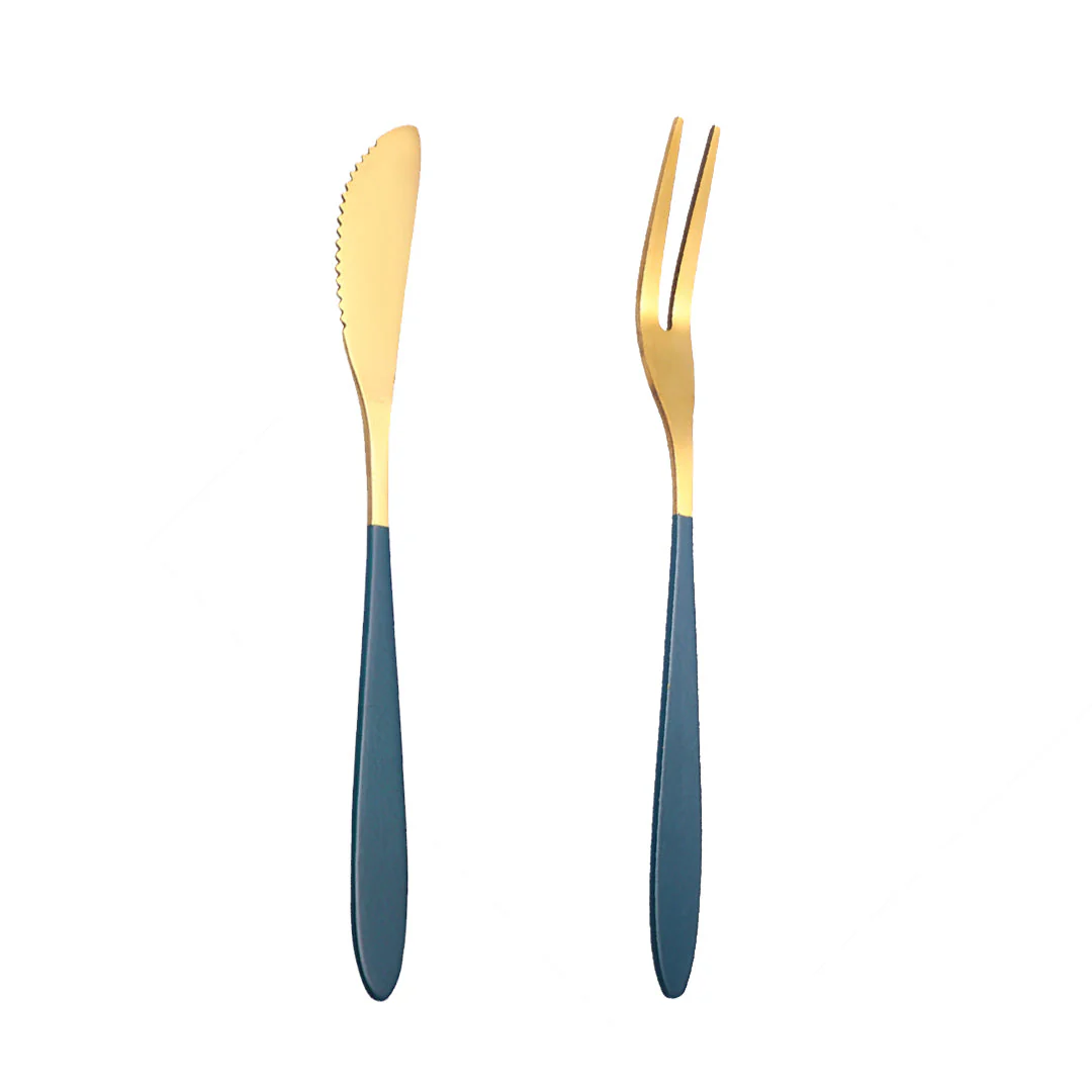 Colored Knife And Fork Set - Image 18