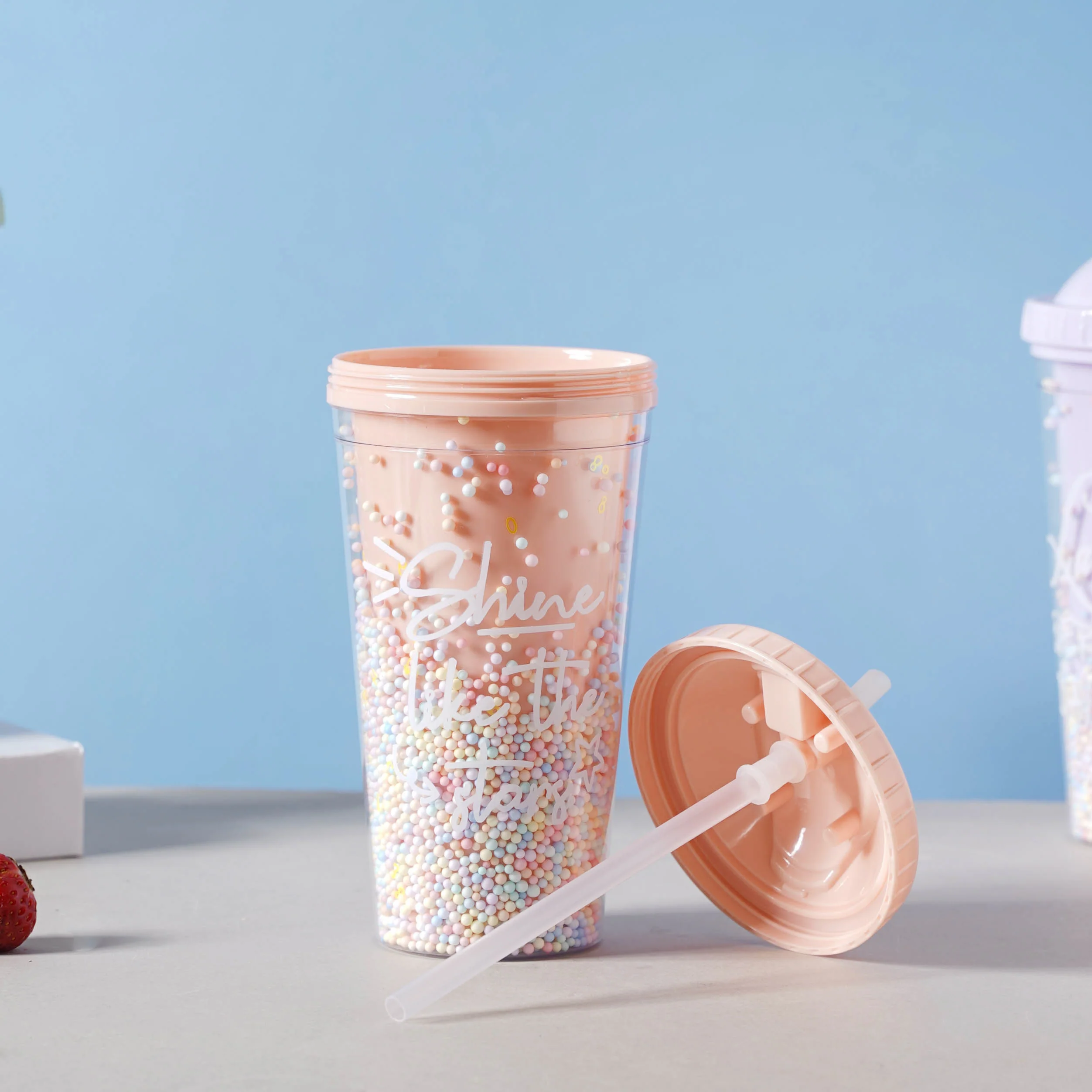 Confetti Cup and Straw - Image 52