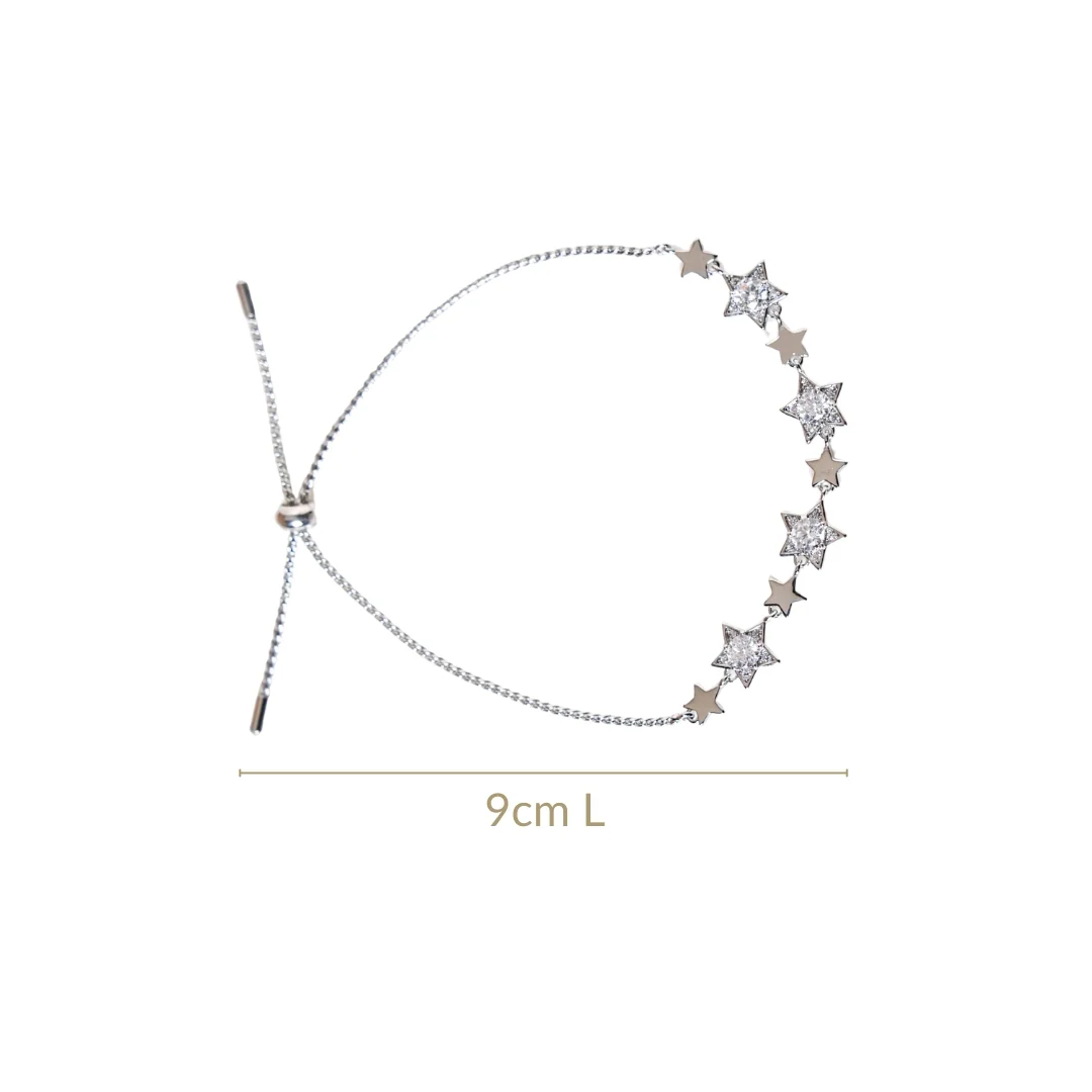 Constellation Of Stars Silver Chain Bracelet - Image 3
