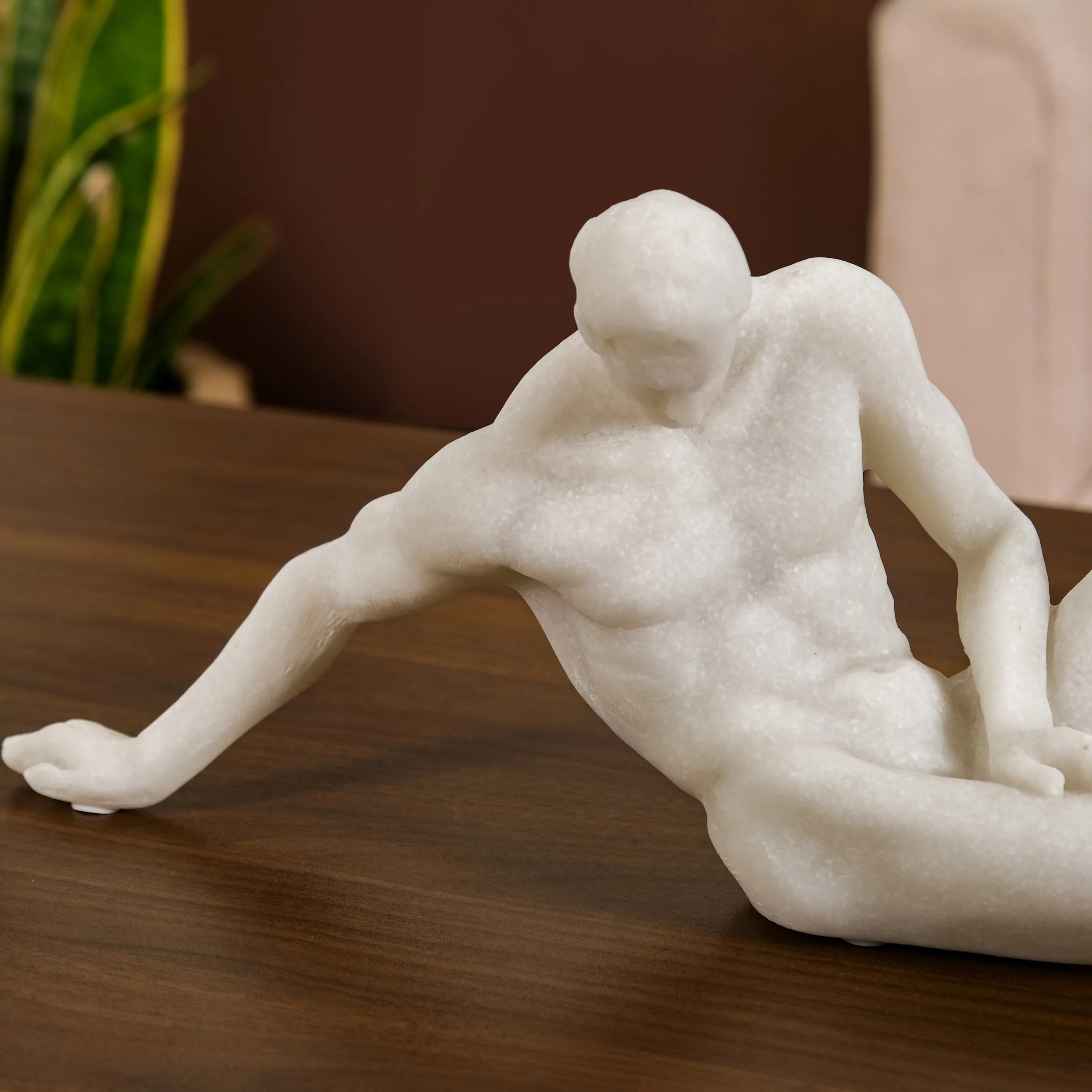 Contemplative Man History Art Statue - Image 6