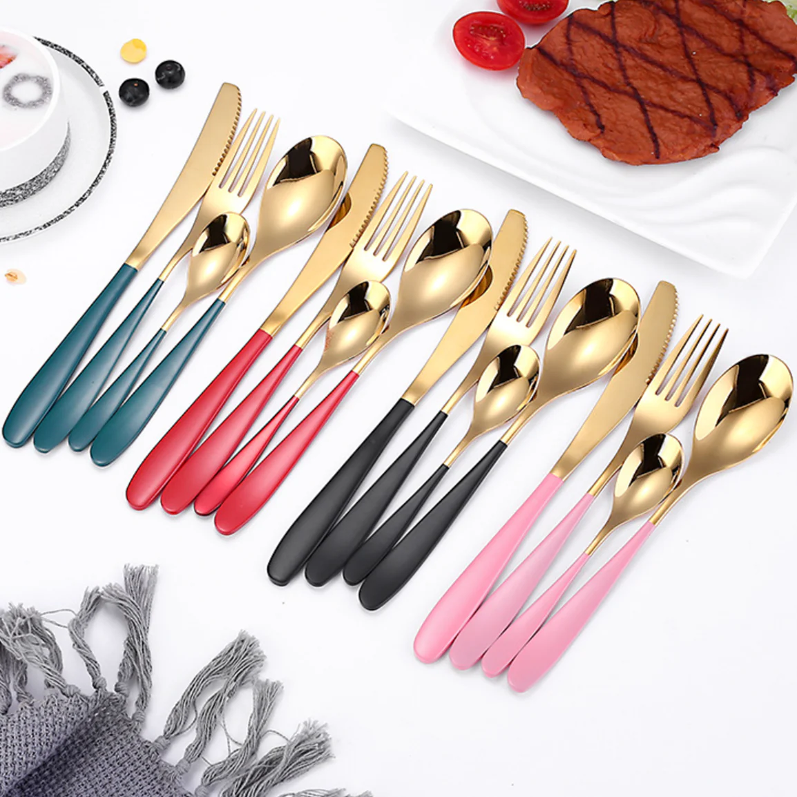 Contemporary Cutlery Set - Image 2