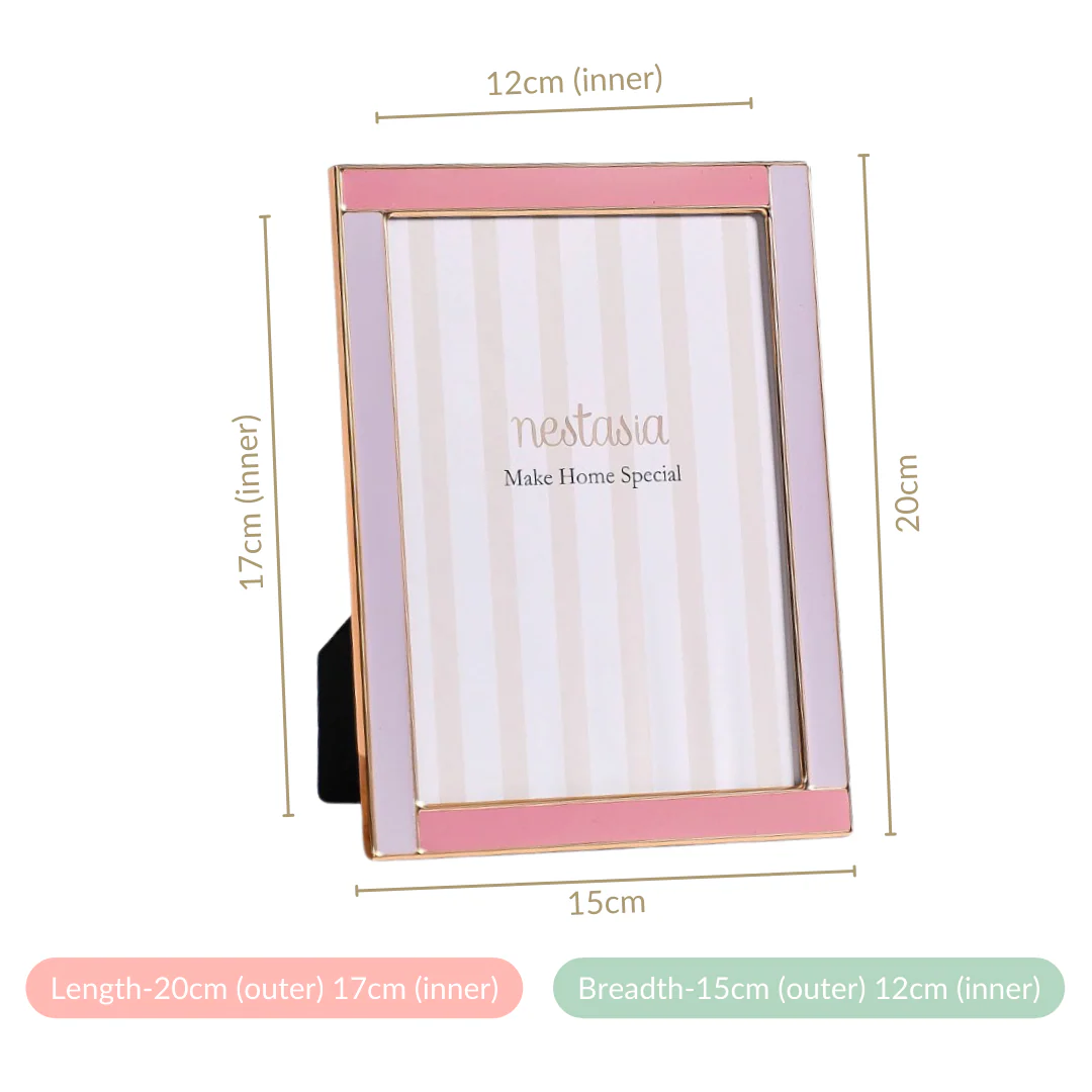 Contemporary Picture Frame Rose Lavender 7.5"x6" - Image 6