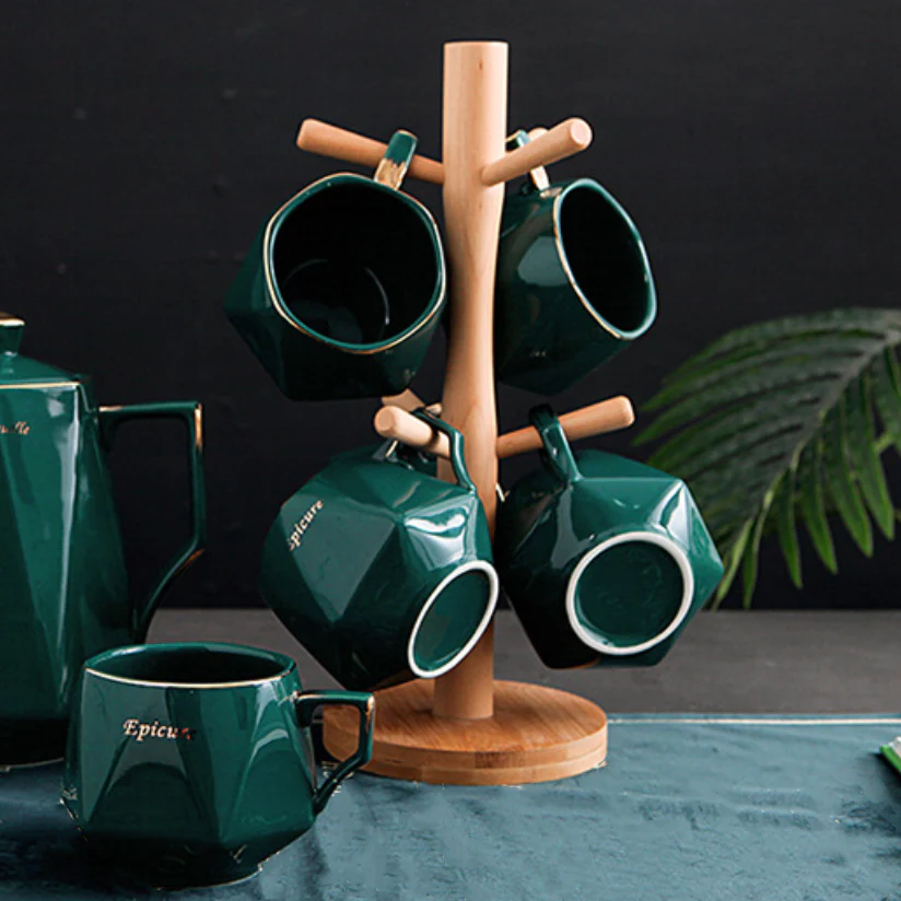 Contemporary Tea Set Green - Image 14