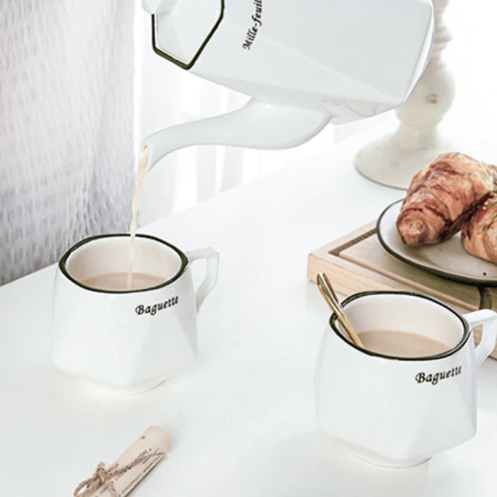 Contemporary Tea Set White - Image 14