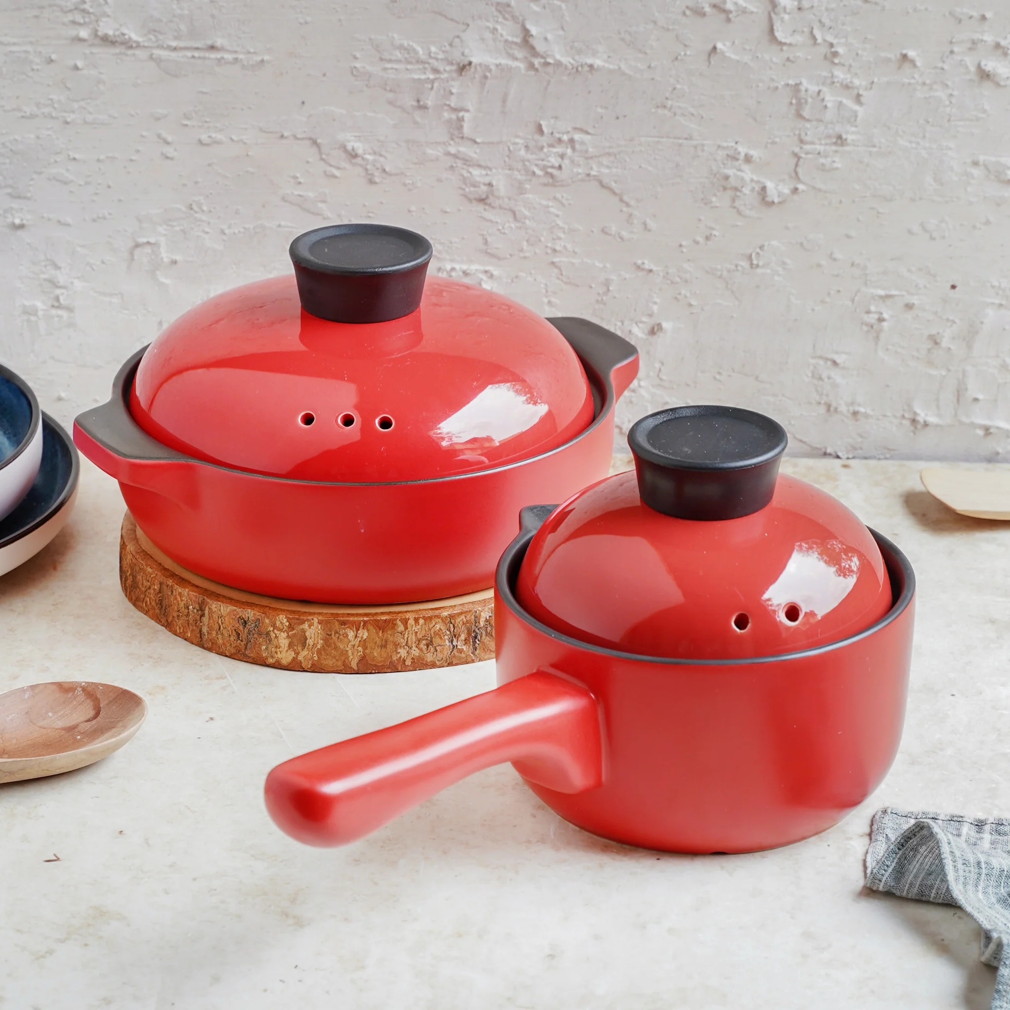 Cooking Pot Red - Image 2