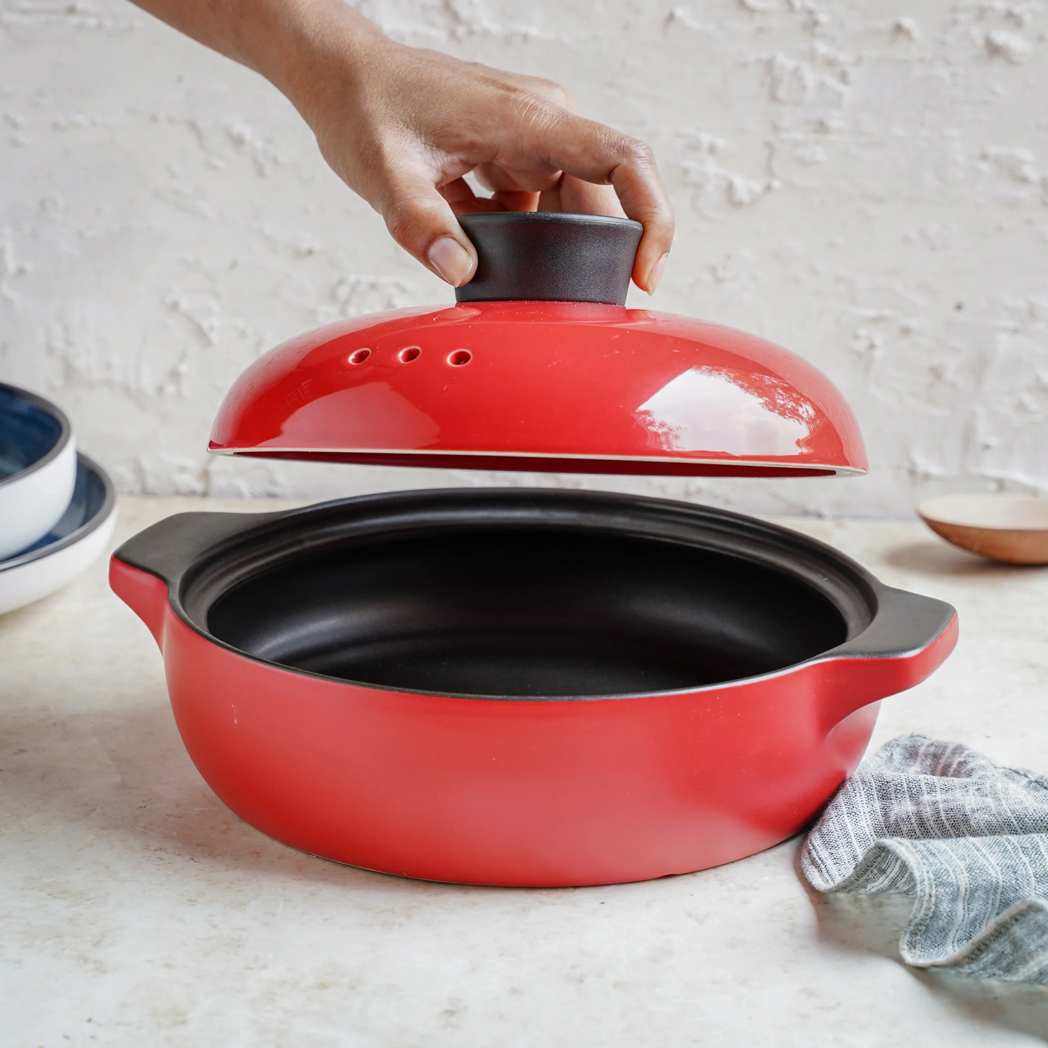 Cooking Pot Red - Image 9