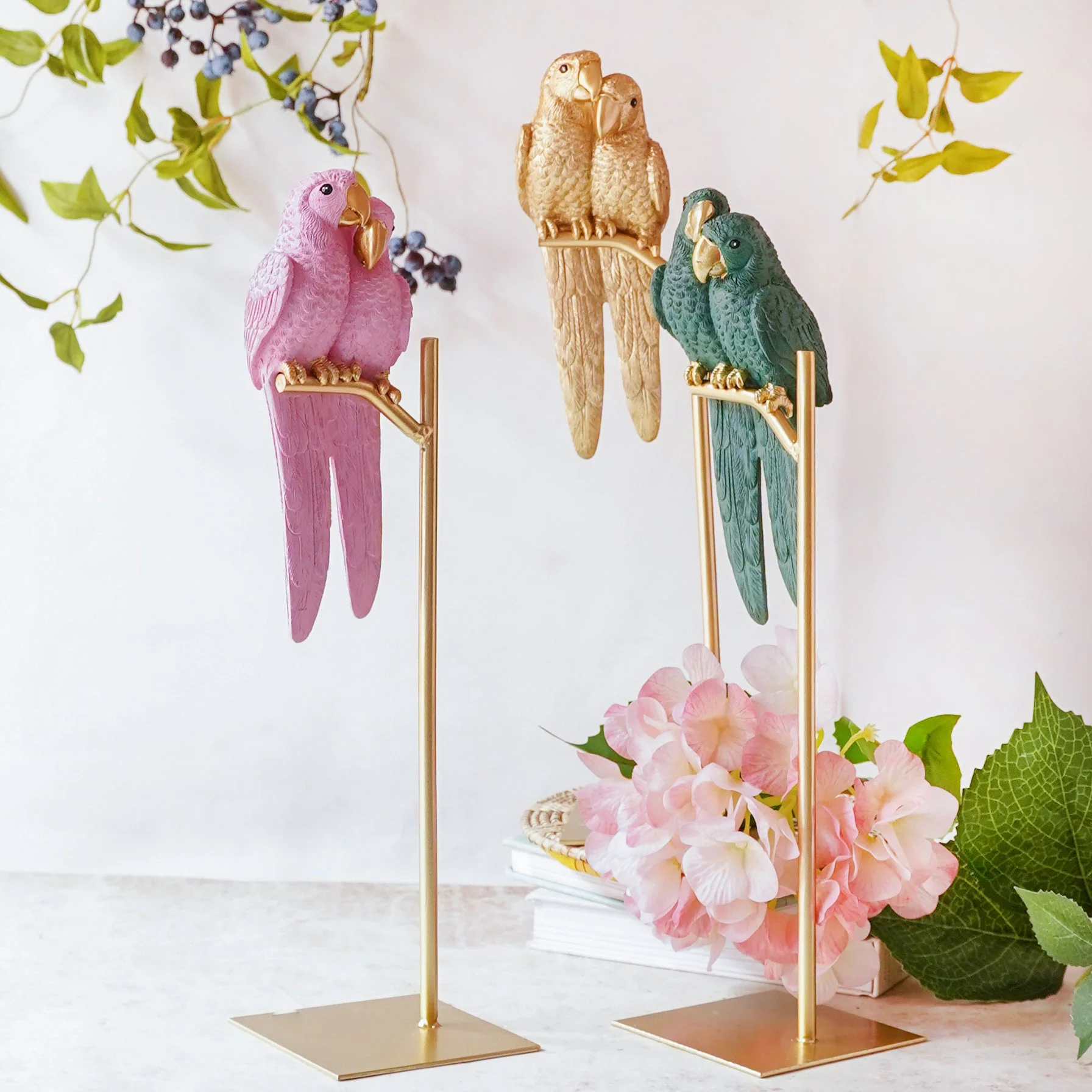 Birds Showpiece Green - Image 7
