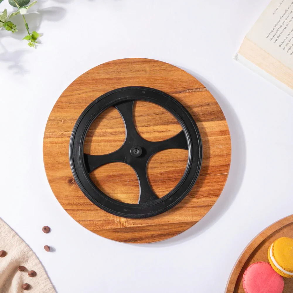 Rotating Cake Stand 9.5 Inch - Image 6