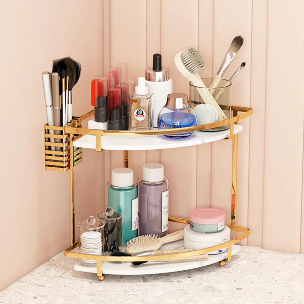 Corner Storage Rack Double Decker - Image 8