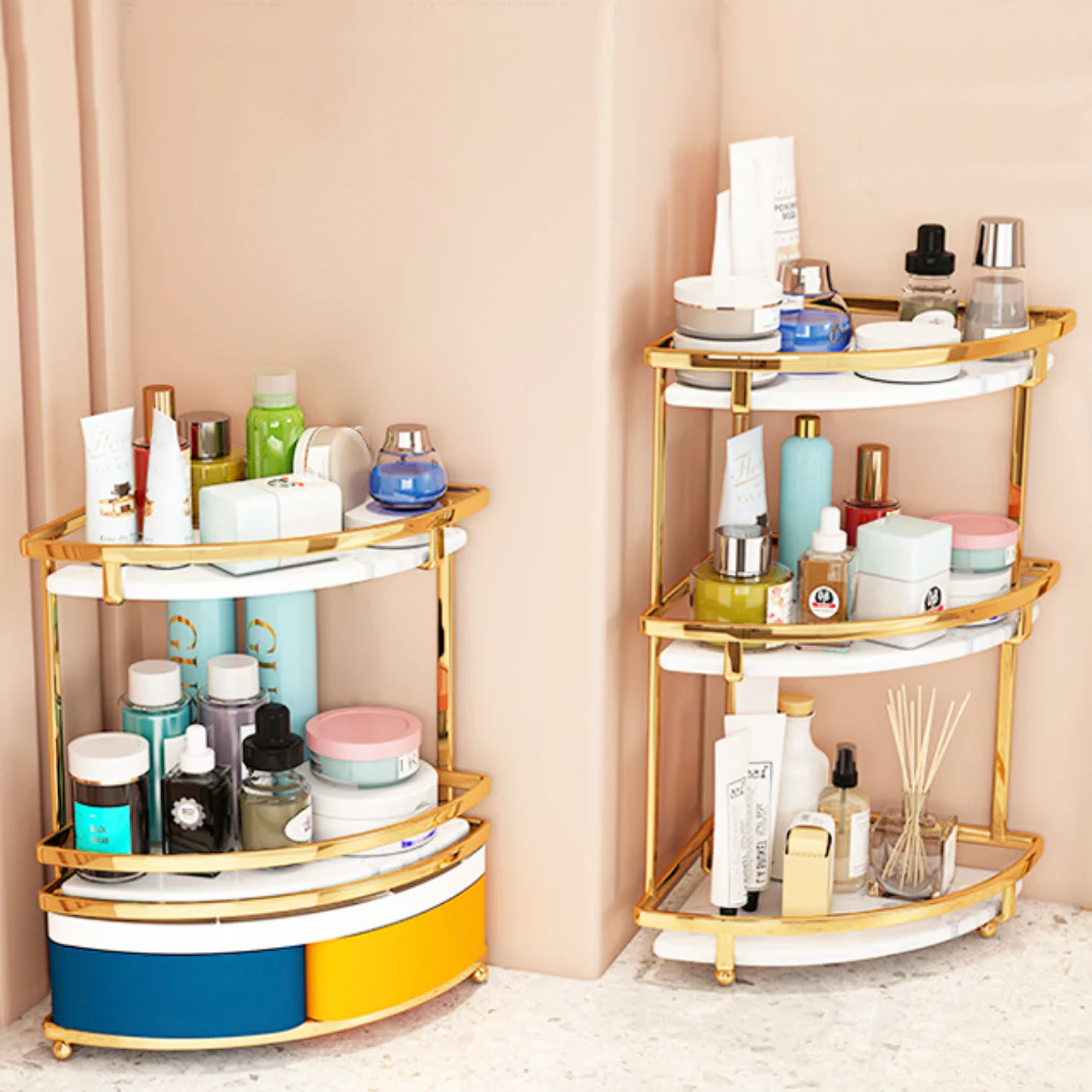Corner Storage Rack Double Decker - Image 9
