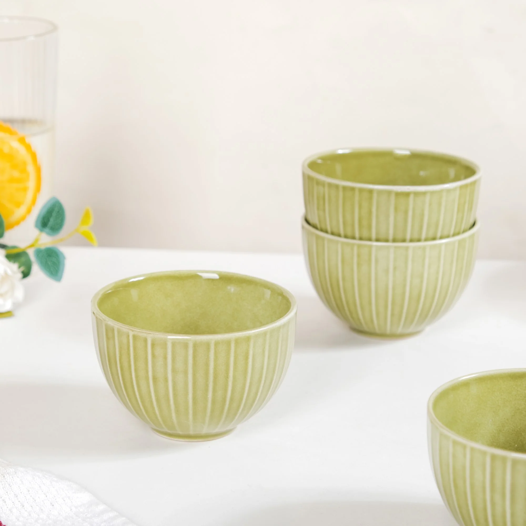 Costola Small Bowls For Snacks Set Of 6 250ml - Image 2