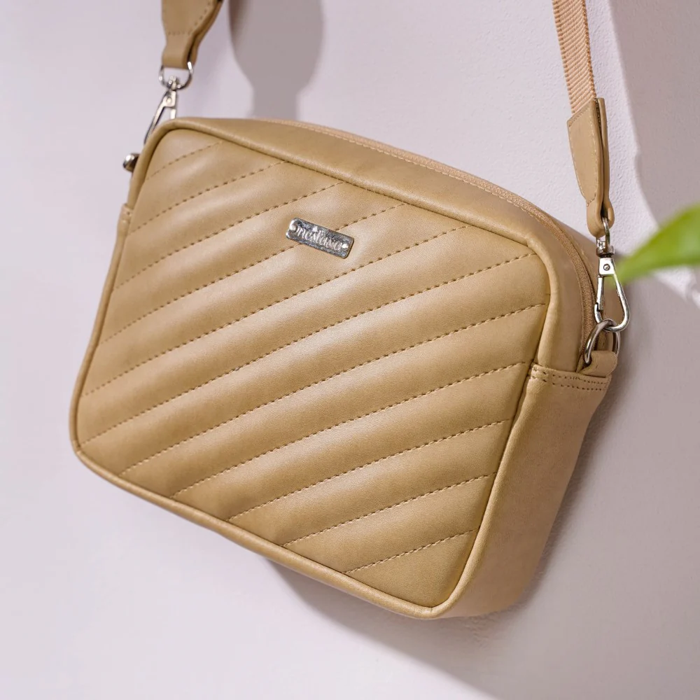 Crossbody Bag Beige - Image 11