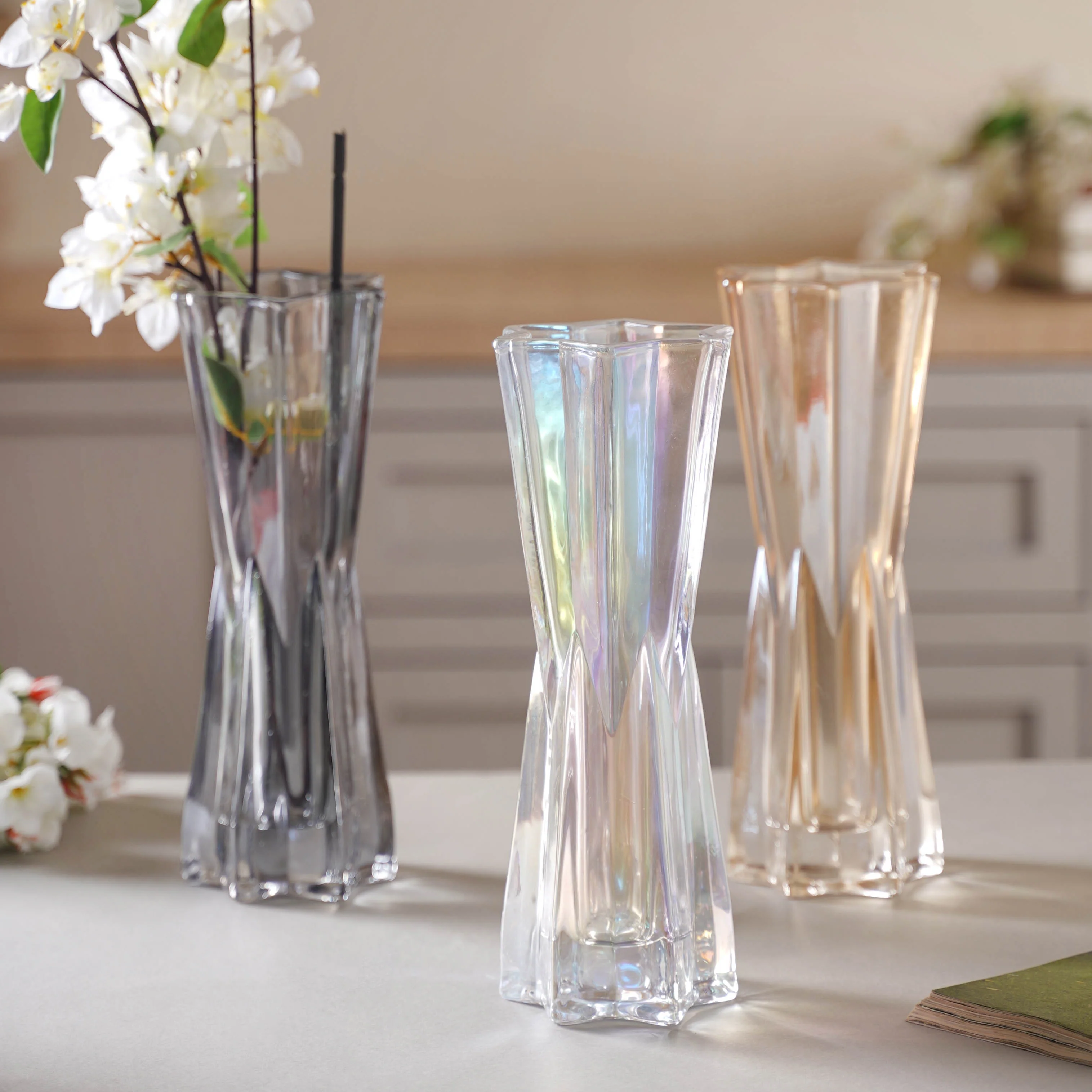 Crystal Flower Vase Large - Image 10