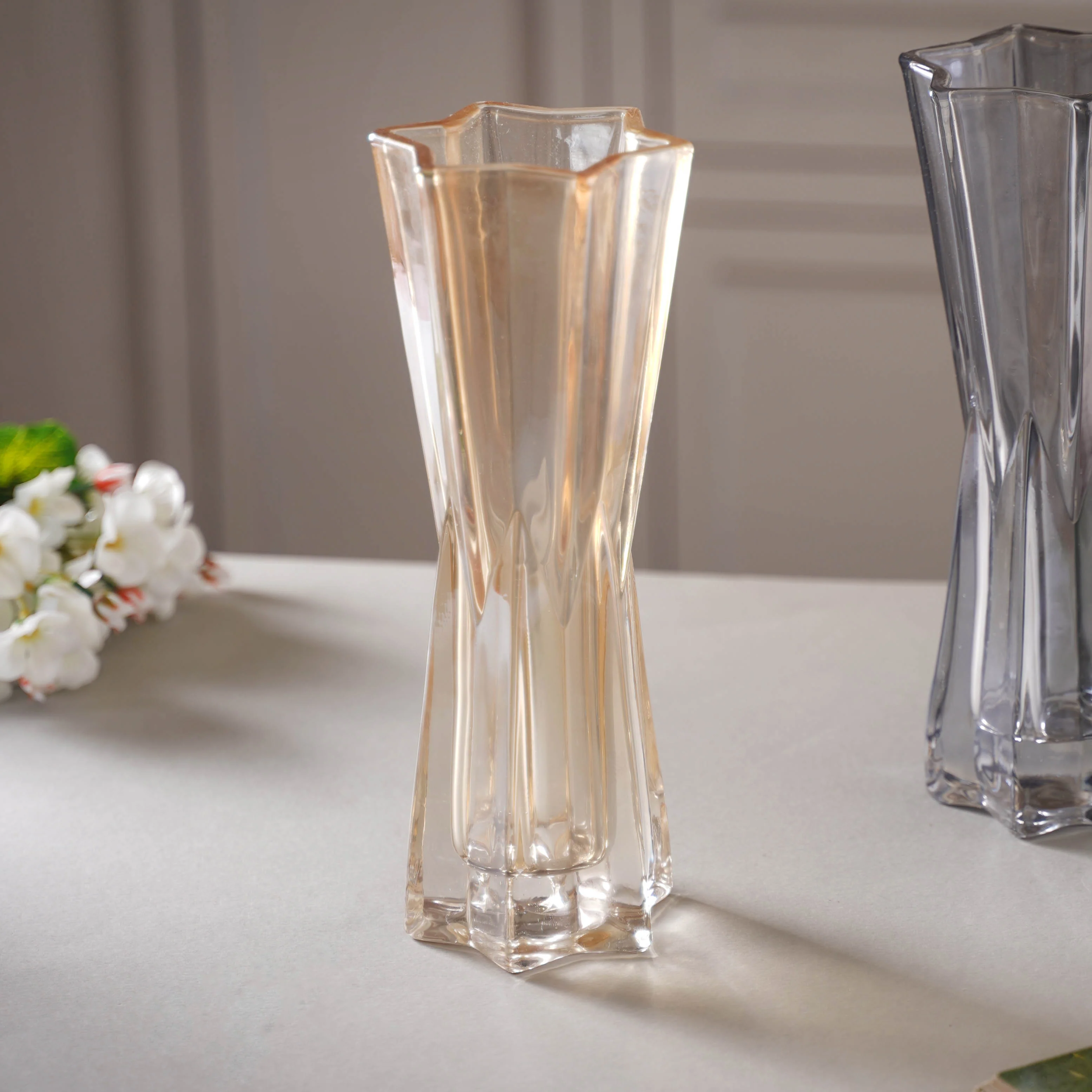 Crystal Flower Vase Large - Image 3
