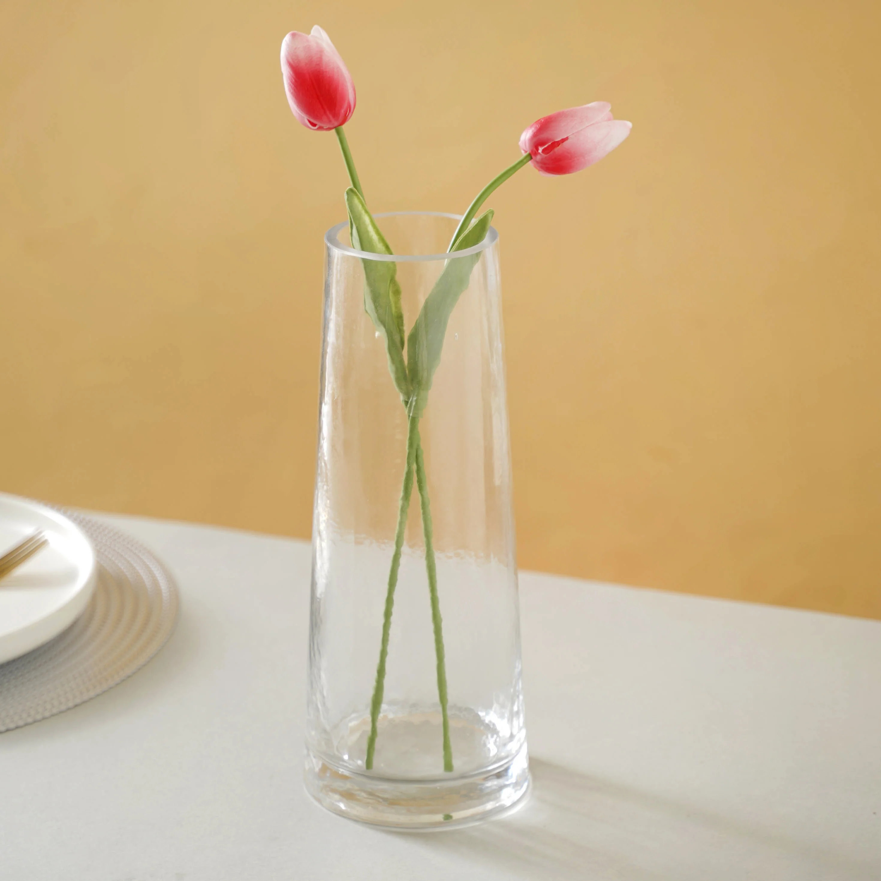 Cylindrical Rustic Vase - Image 3