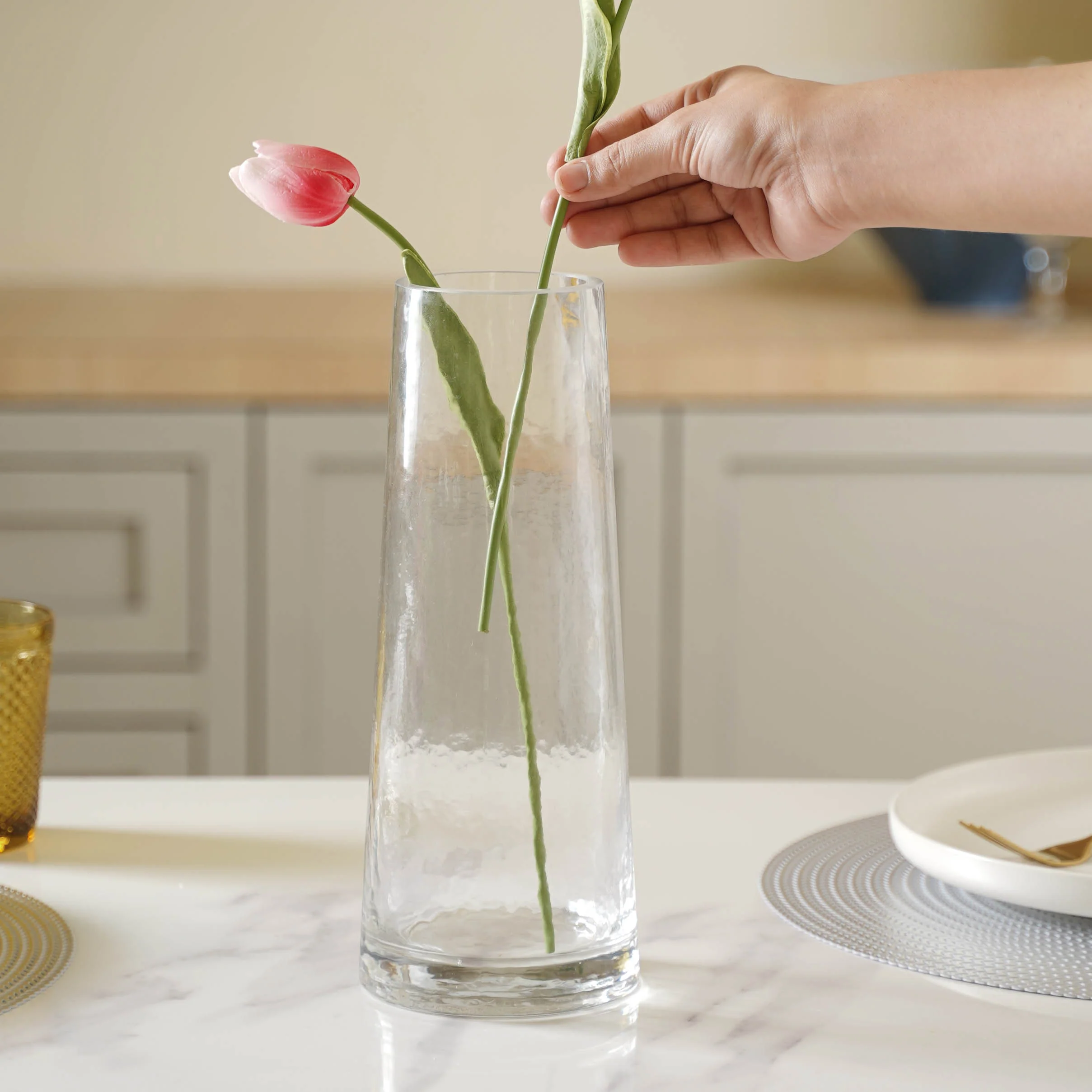 Cylindrical Rustic Vase - Image 6