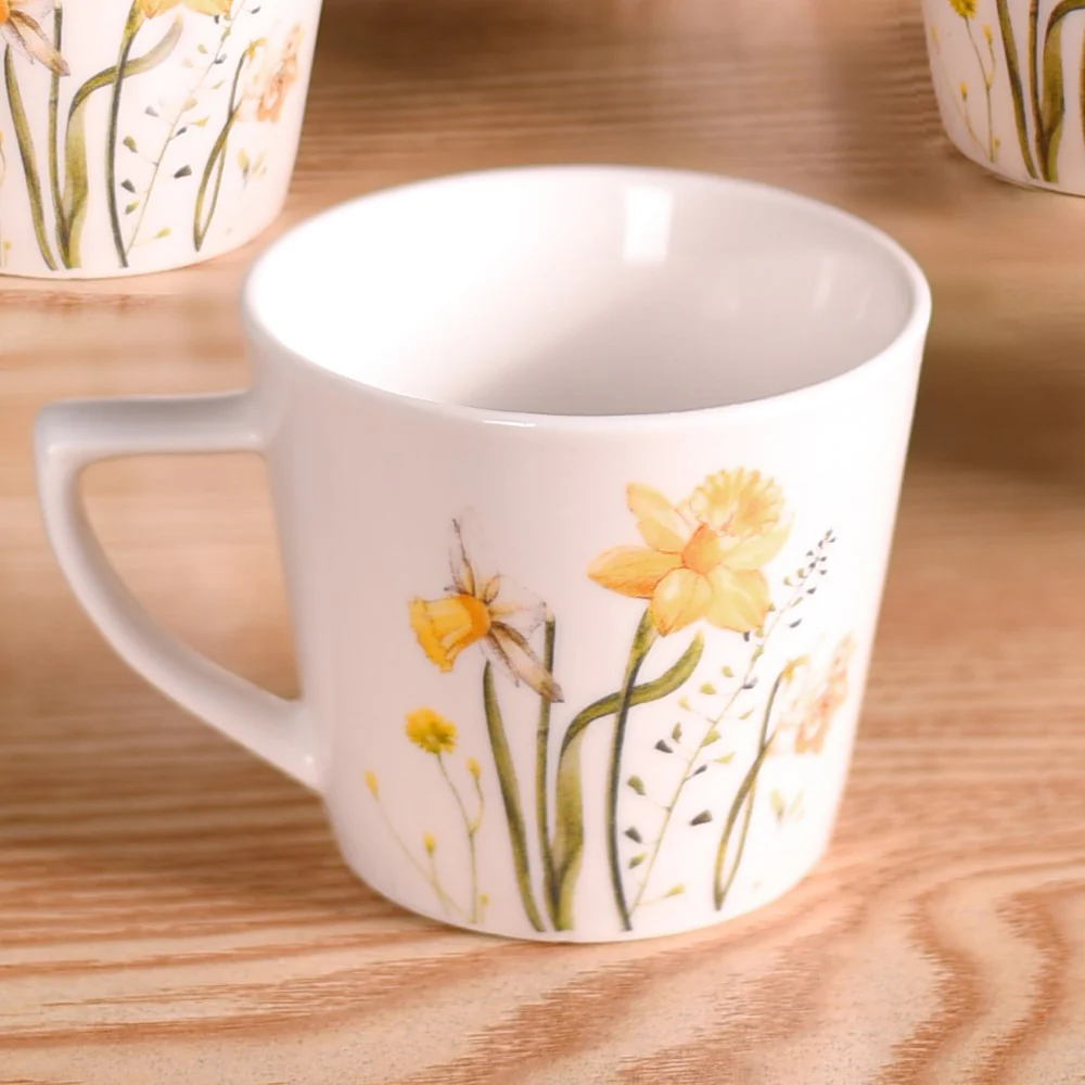 Daffodil Delight Tea Cup Set Of 6 150ml - Image 6