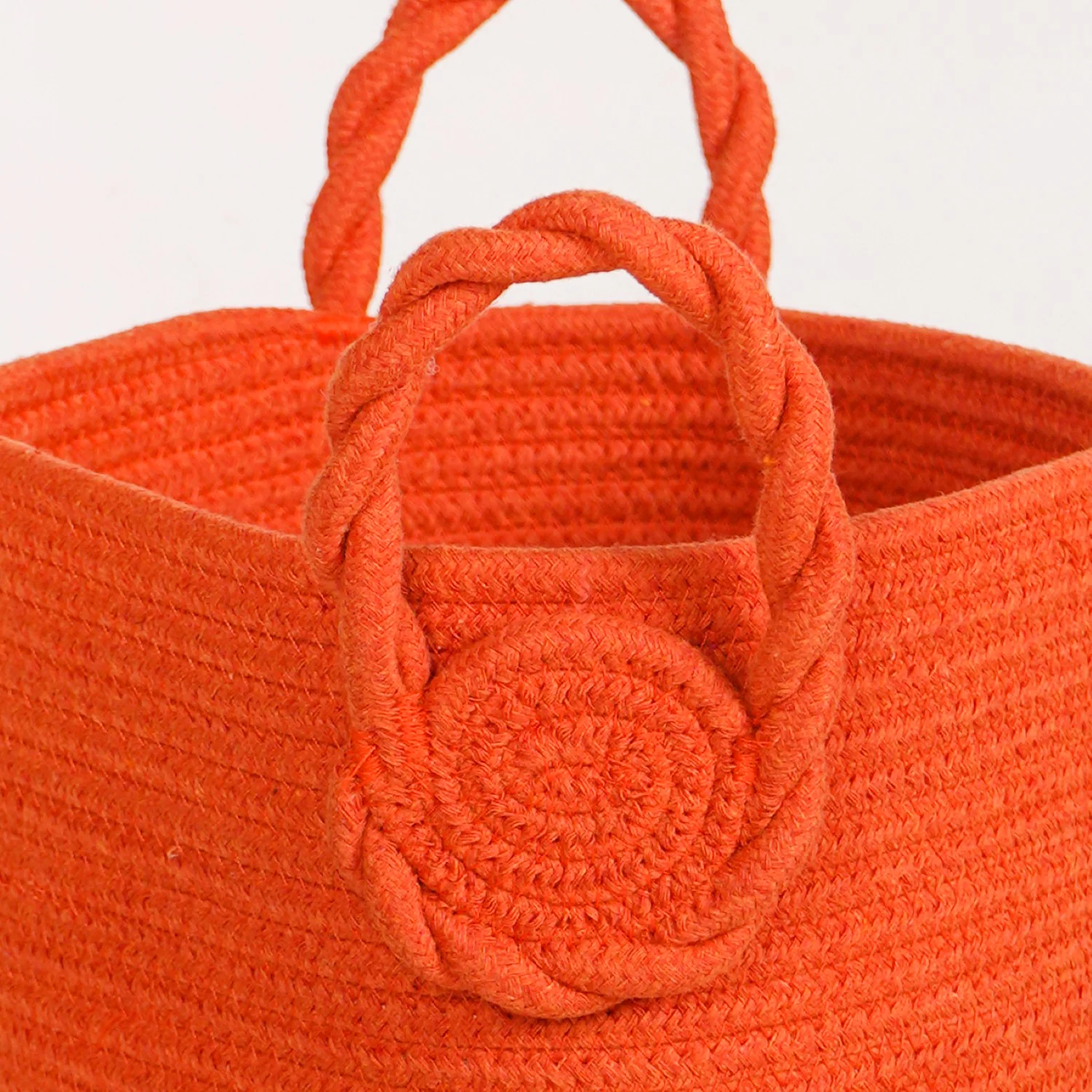 Dainty Dual Colour Storage Basket 26cm - Image 6