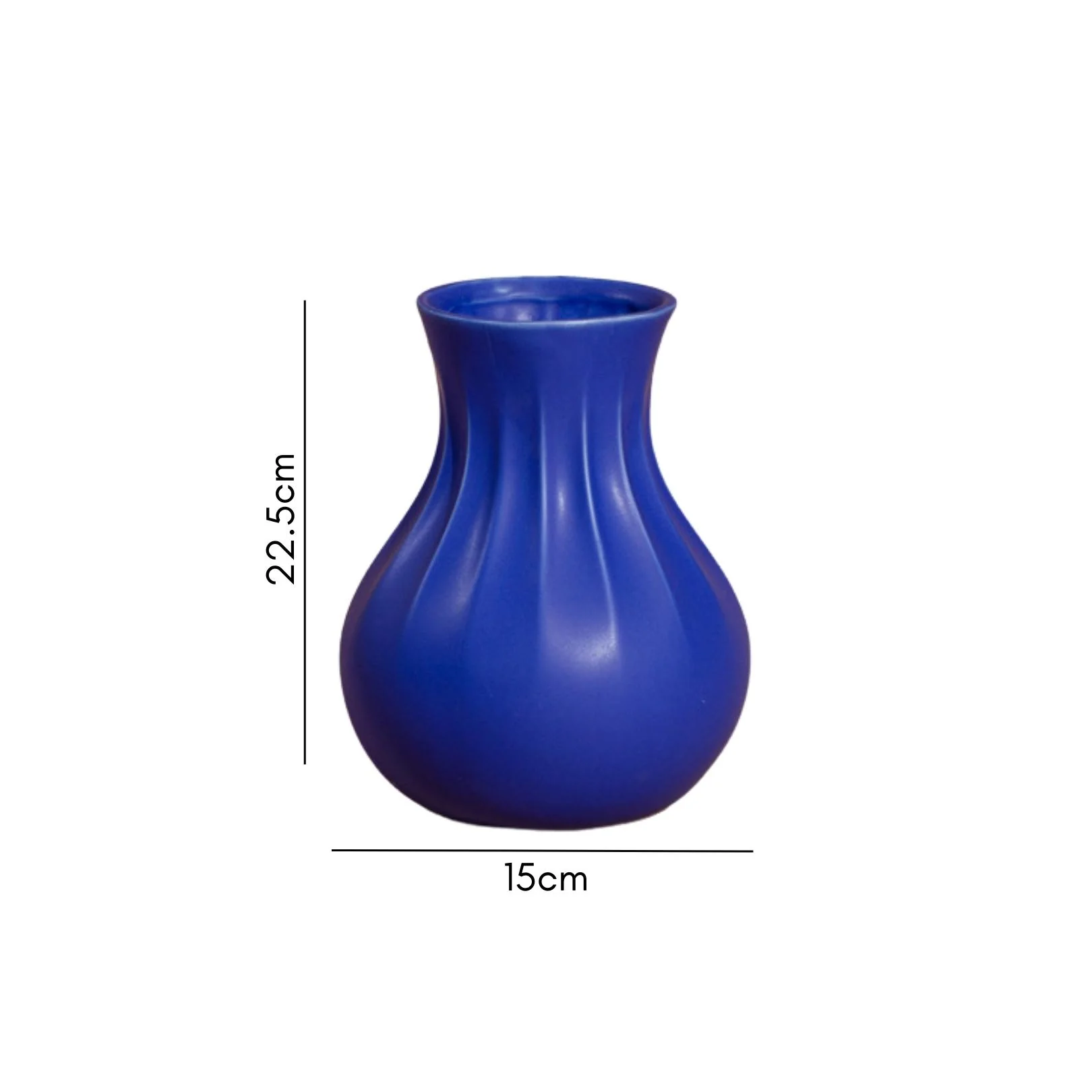 Dark Blue Vase - Image 9