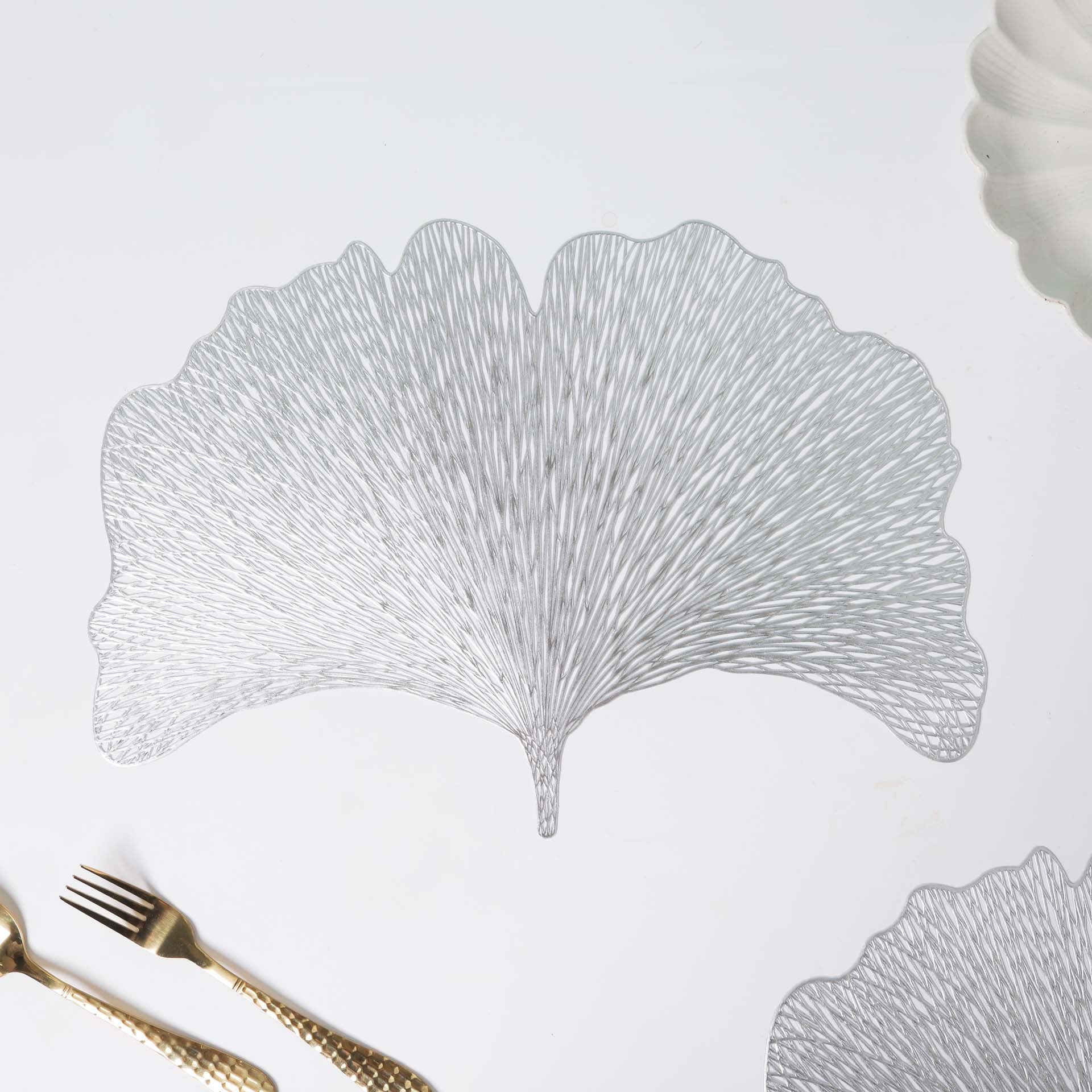 Decorative Leaf Placemat Set of 2 - Image 11