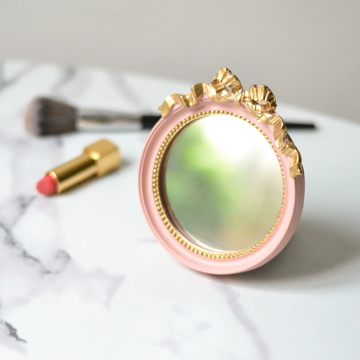 Decorative Pink Mirror - Image 3
