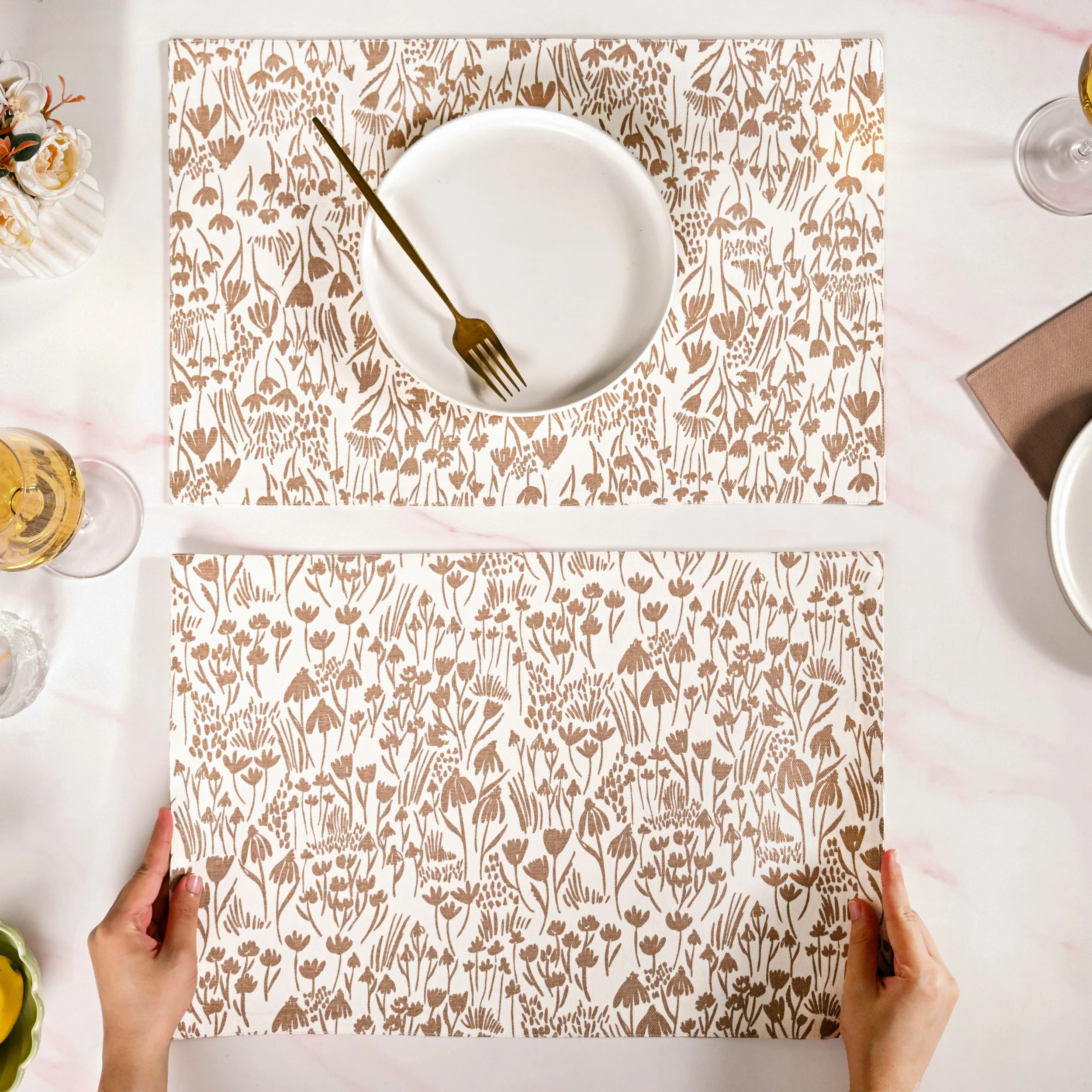 Desert Dusk Water Resistant Table Mat Set Of 4 - Image 3
