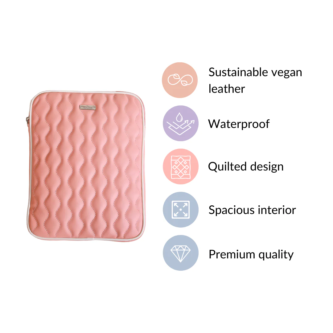 Designer iPad Cover Sleeve Pink - Image 5