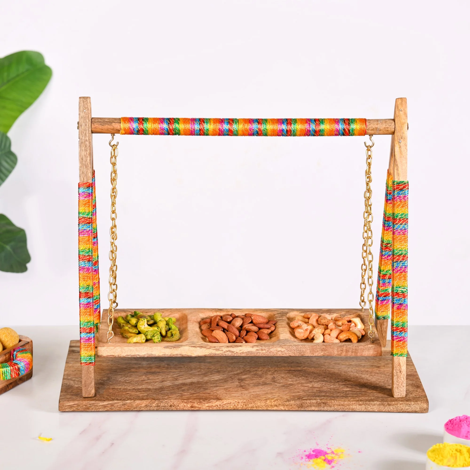 Detachable Swing Wooden Platter - Image 7