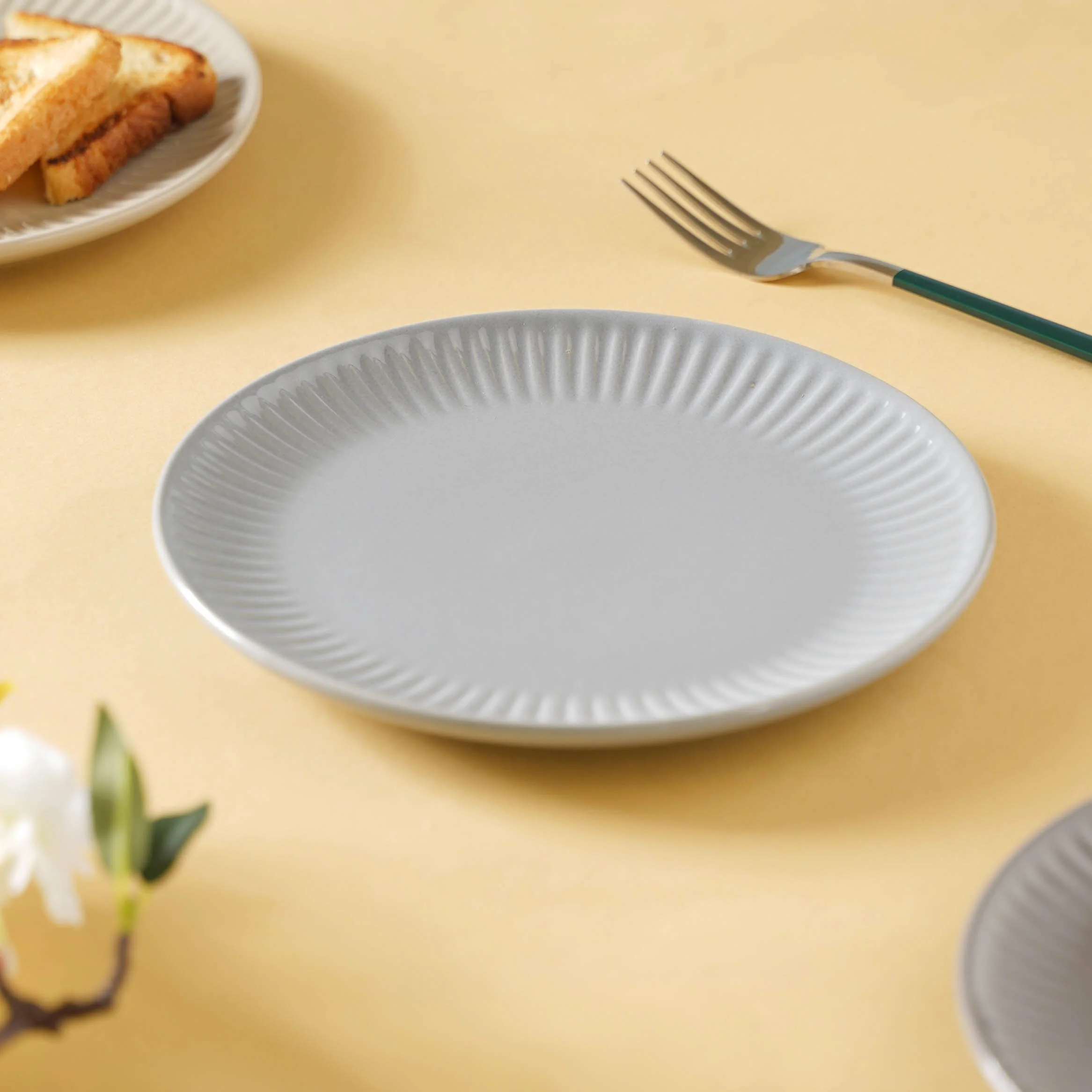 Snack Ceramic Plate 8 inch - Image 6