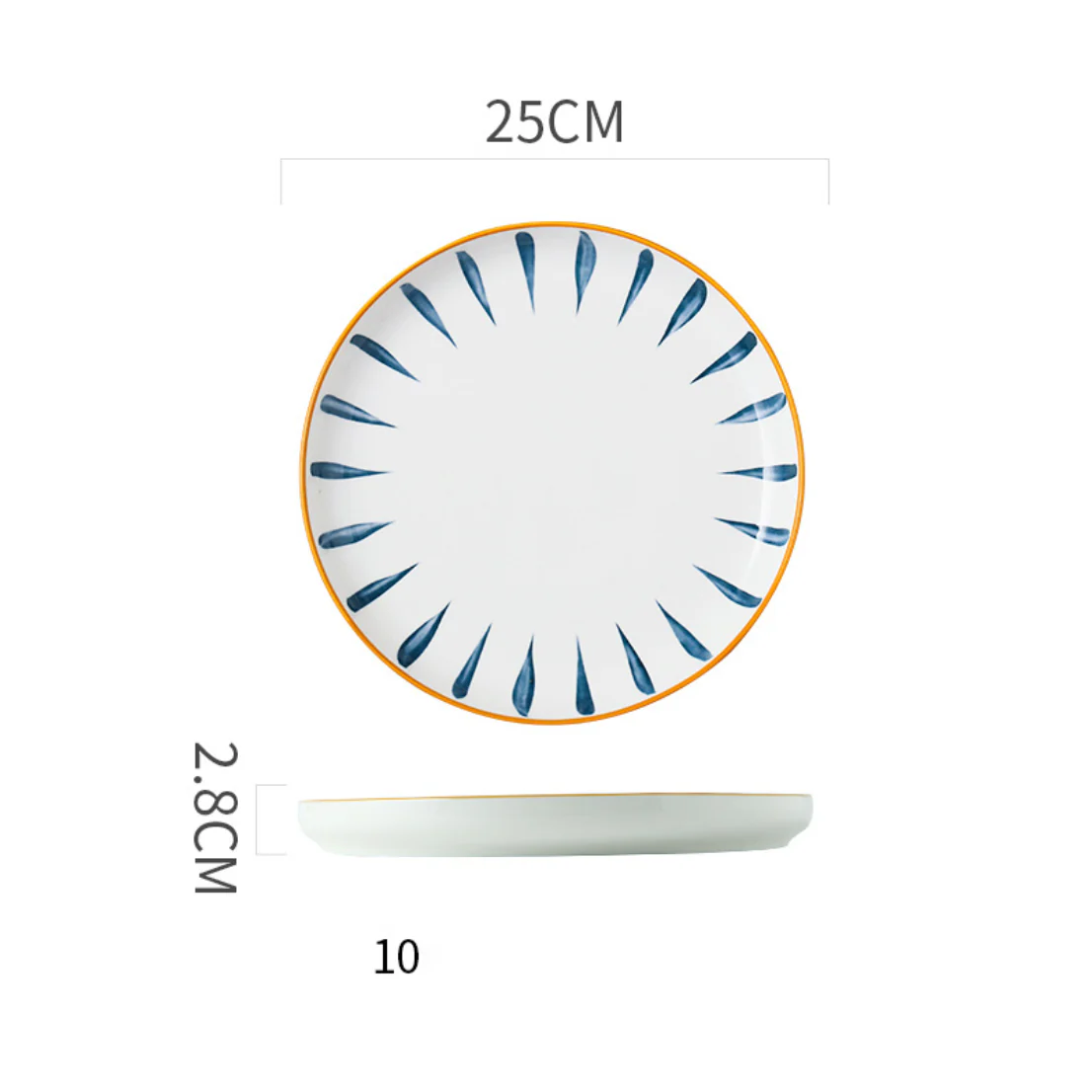 Dinner Plate Nitori - Image 18