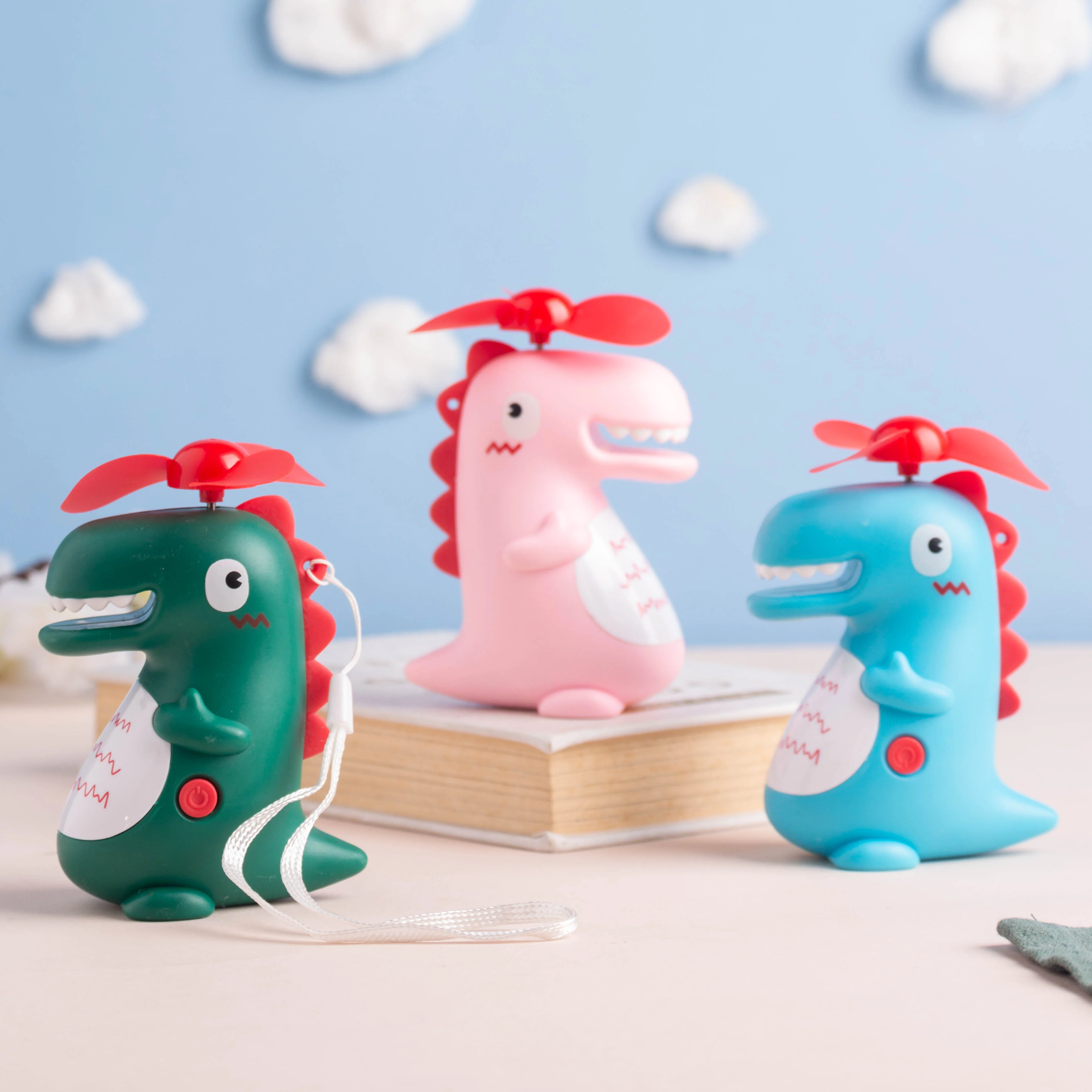 Dino Cartoon Fan