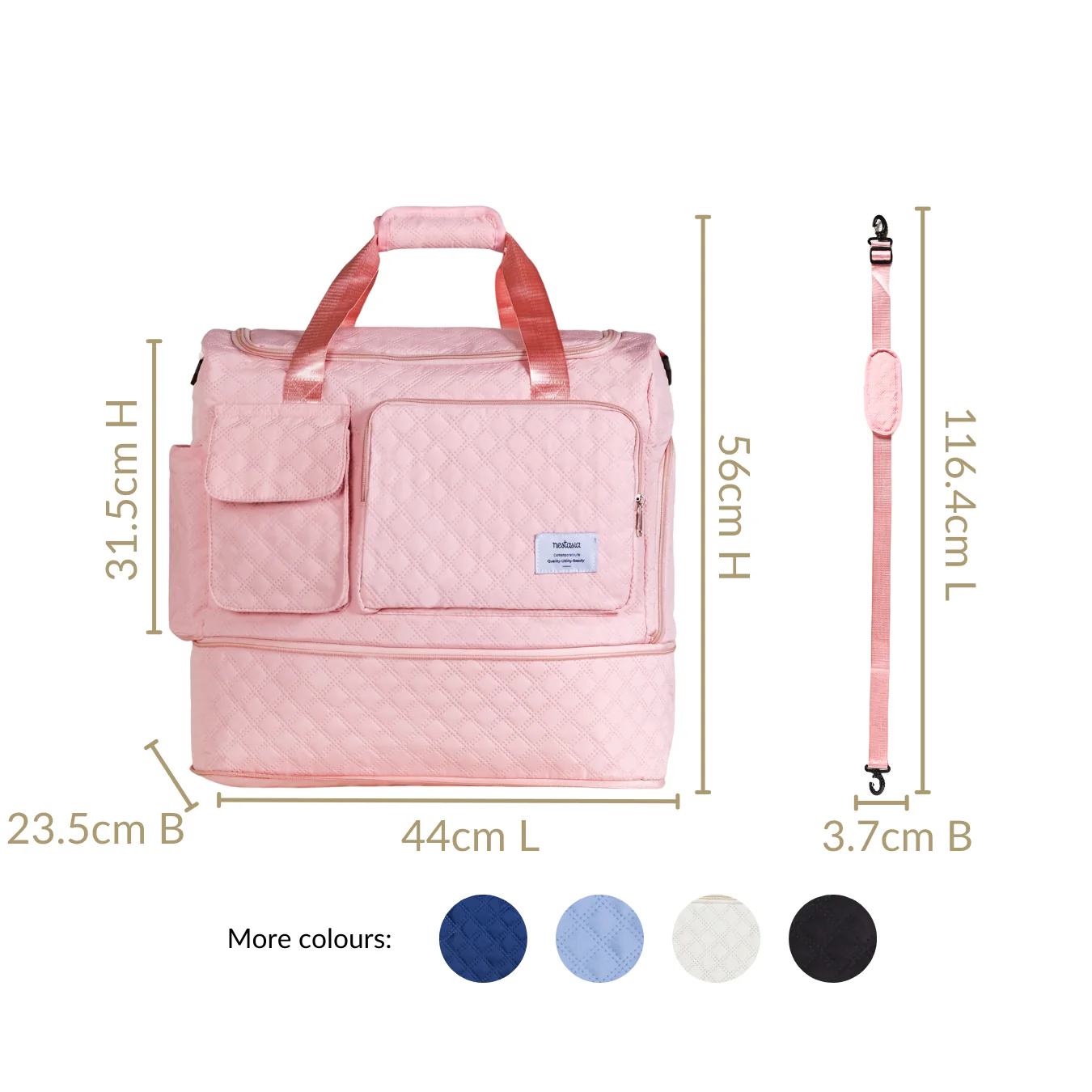 Dova Expandable Weekender Bag - Image 4