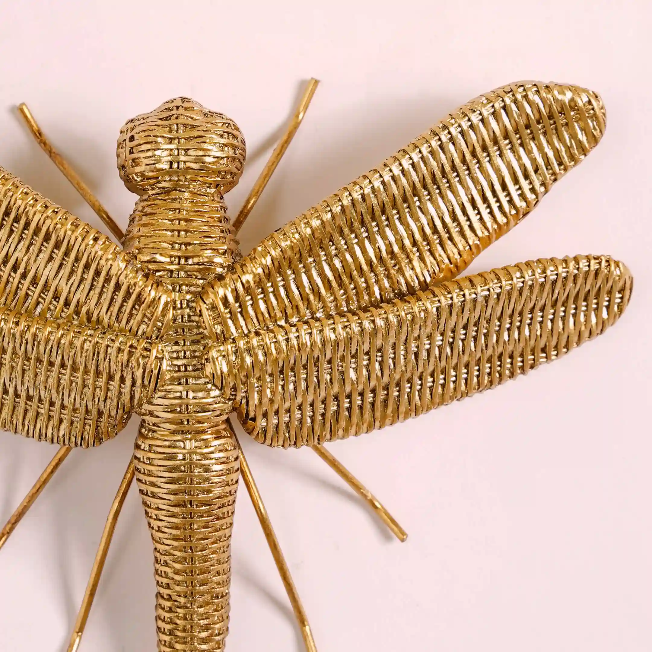 Dragonfly Wall Decor Gold - Image 9