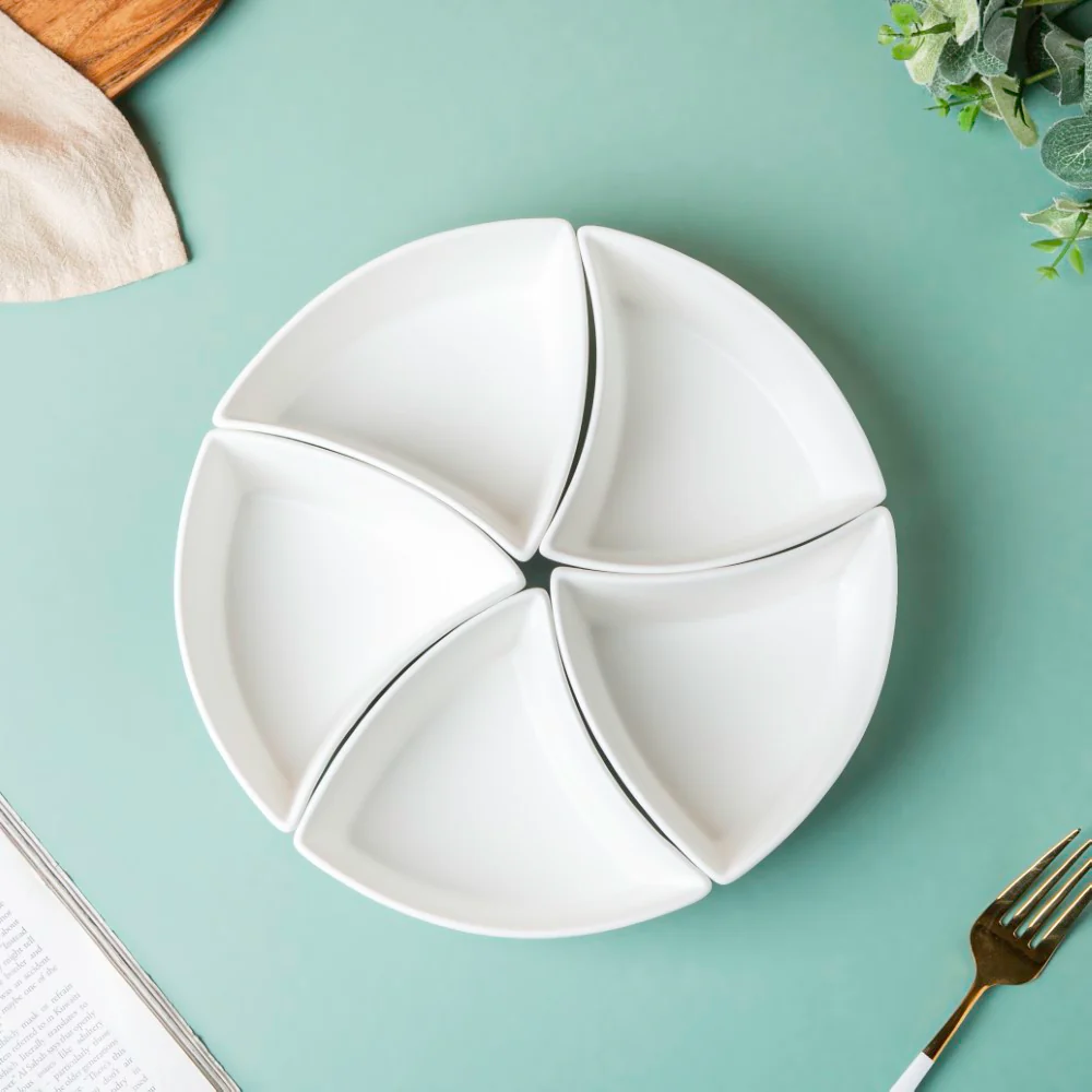 Dry Fruit Bowl White Set Of 5 200 ml - Image 3