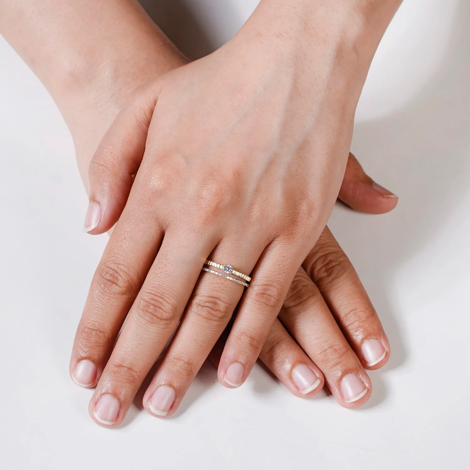 Dual Gold Harmony Ring - Image 2