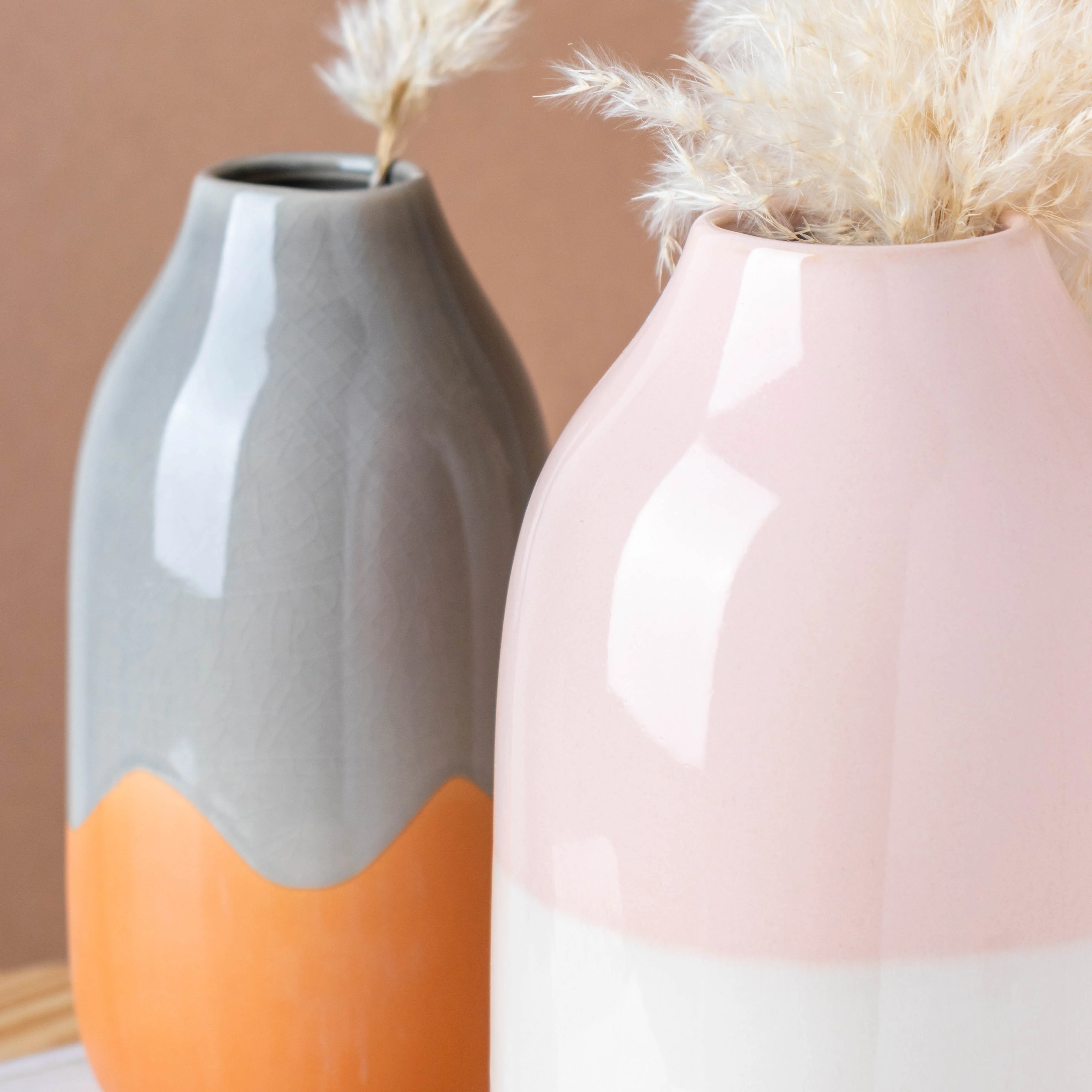 Dual Toned Flower Vase - Image 7