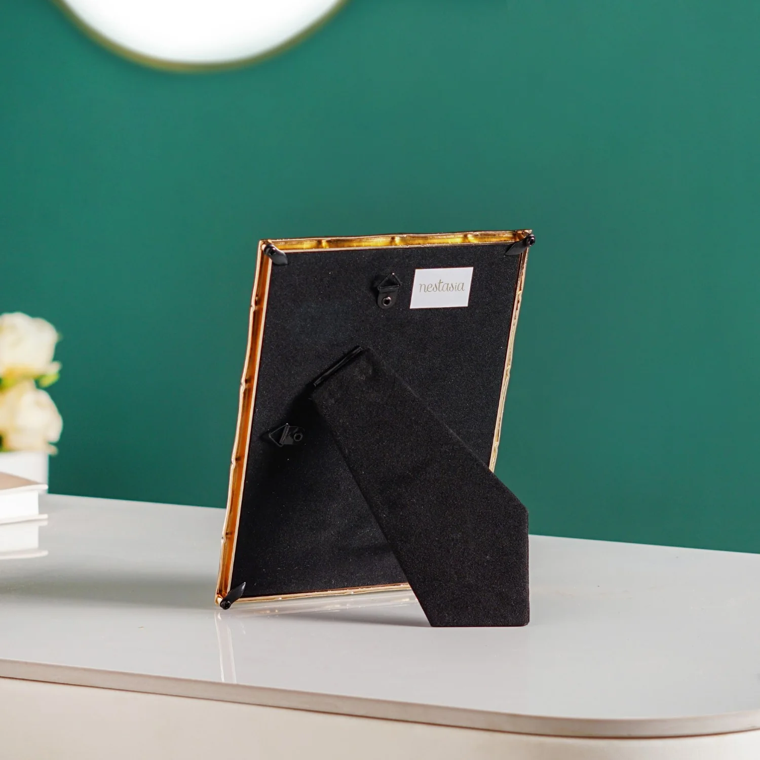 Eco Edge Medium Photo Frame Gold 13x18cm - Image 6