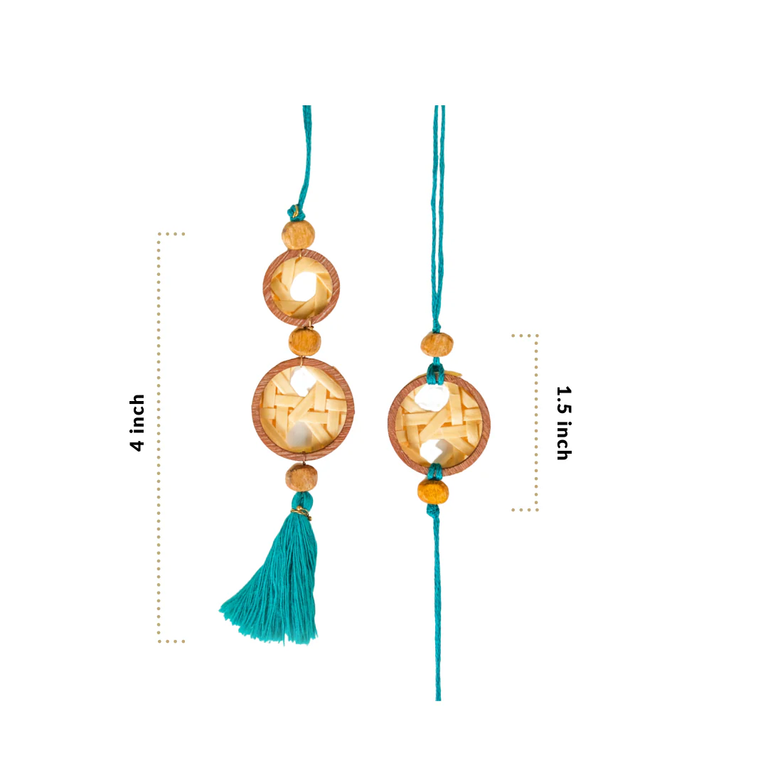 Eco-friendly Bouquet Raksha Bandhan Gift Set Of 4 - Image 8
