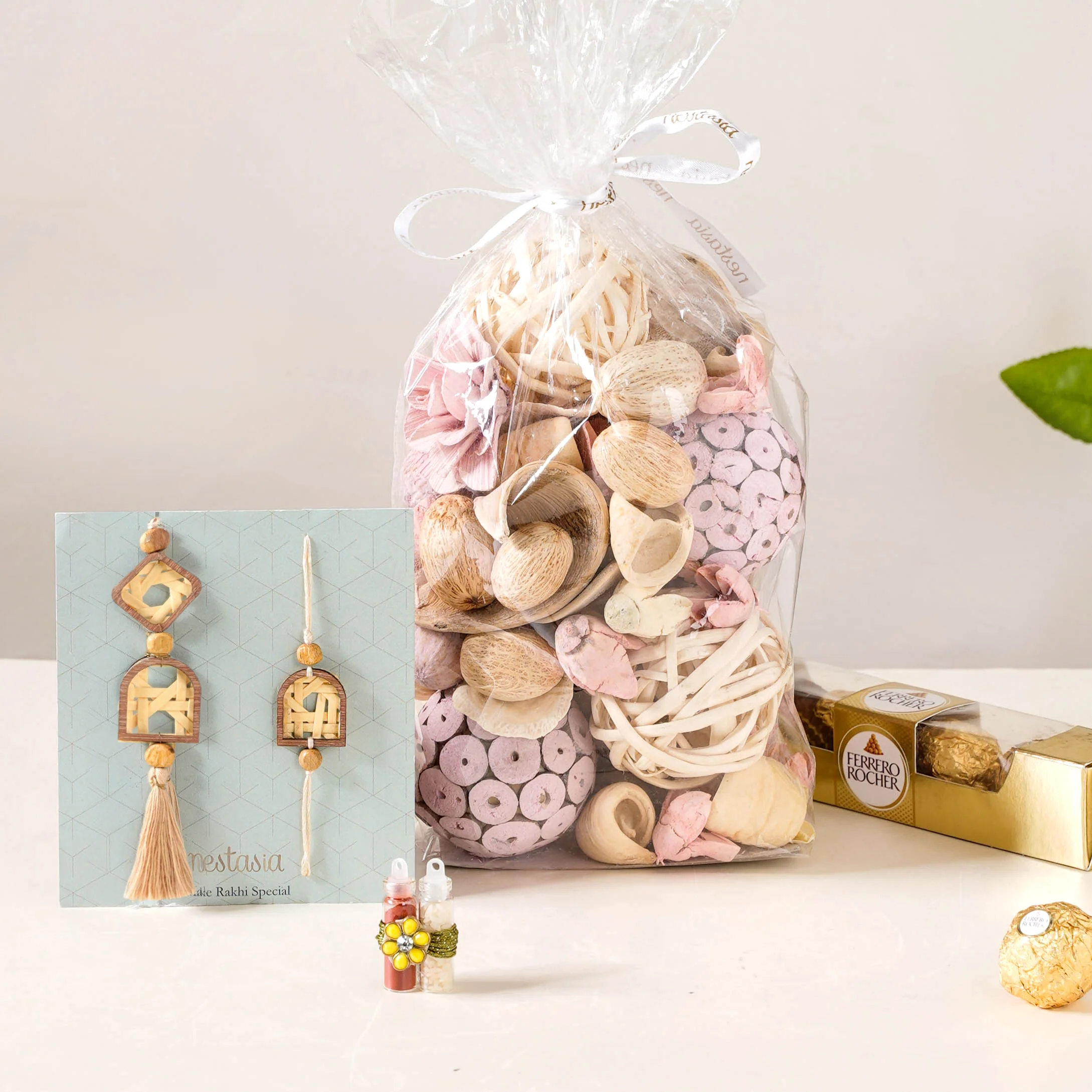 Eco Potpourri Rakhi Hamper Set Of 4 - Image 10