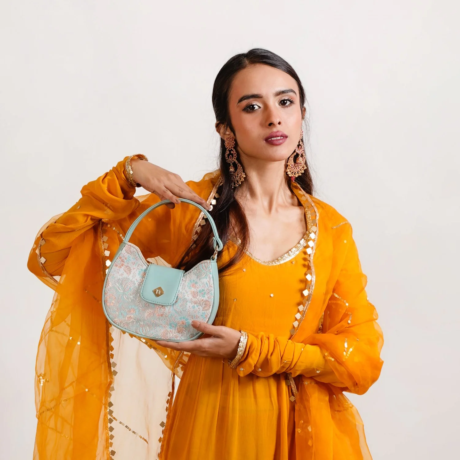 Eden Mint Moon Bag - Image 3