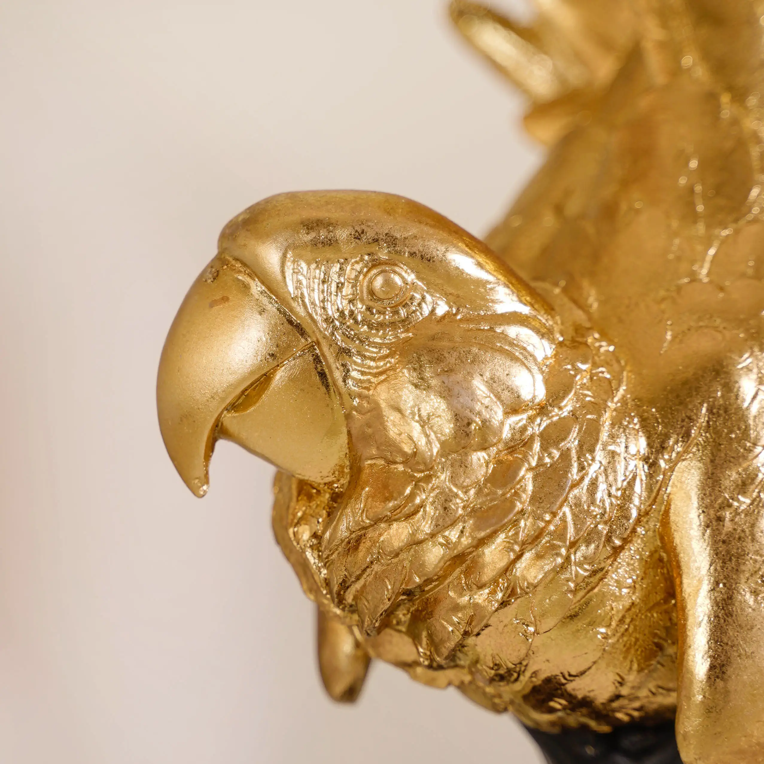 Elegant Macaw Showpiece Gold - Image 8