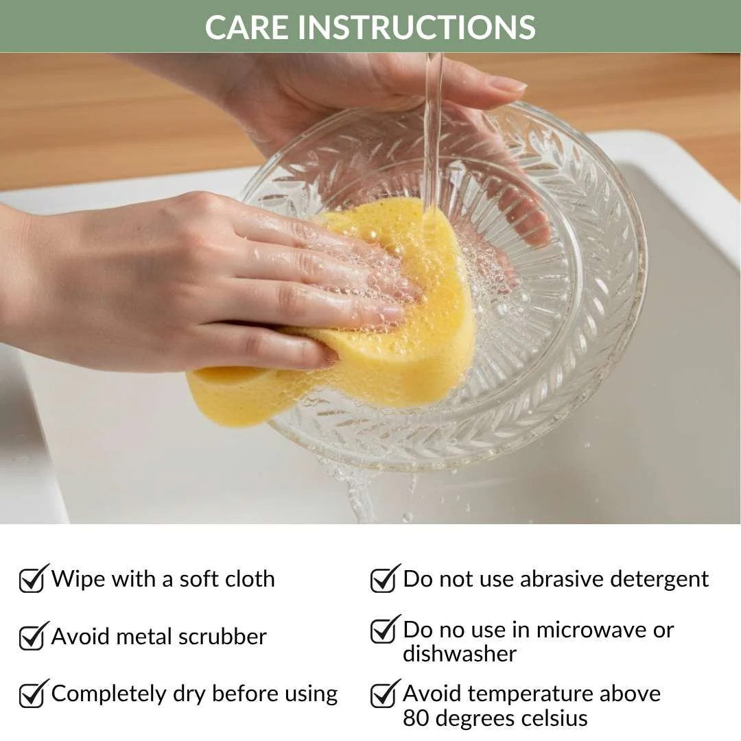 Embossed Dessert Plate Set Of 6 With Stand 14cm - Image 7