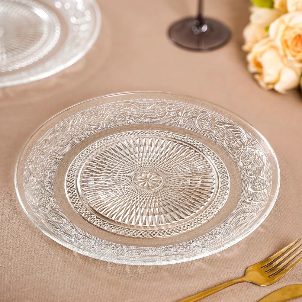 Embossed Dinner Plate Set Of 6 25cm - Image 7