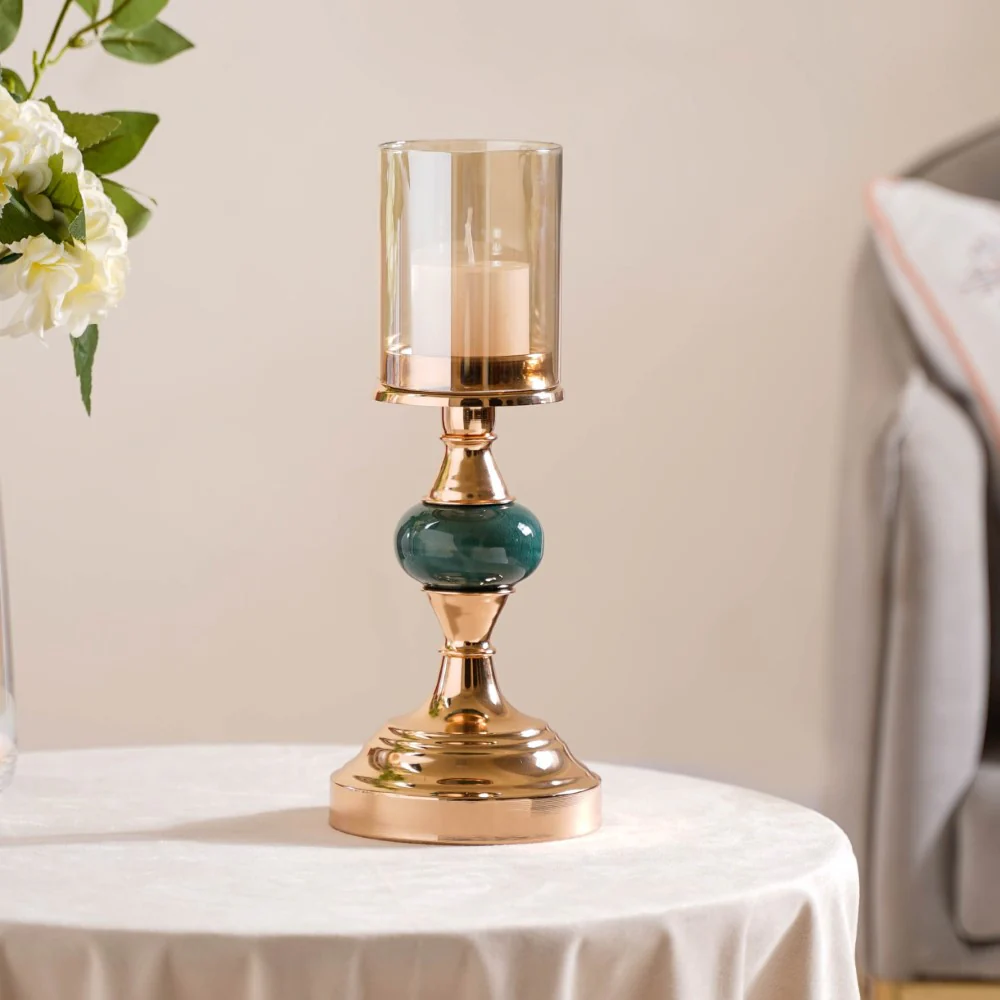 Emerald Decorative Candle Holder Set Of 2 - Image 8