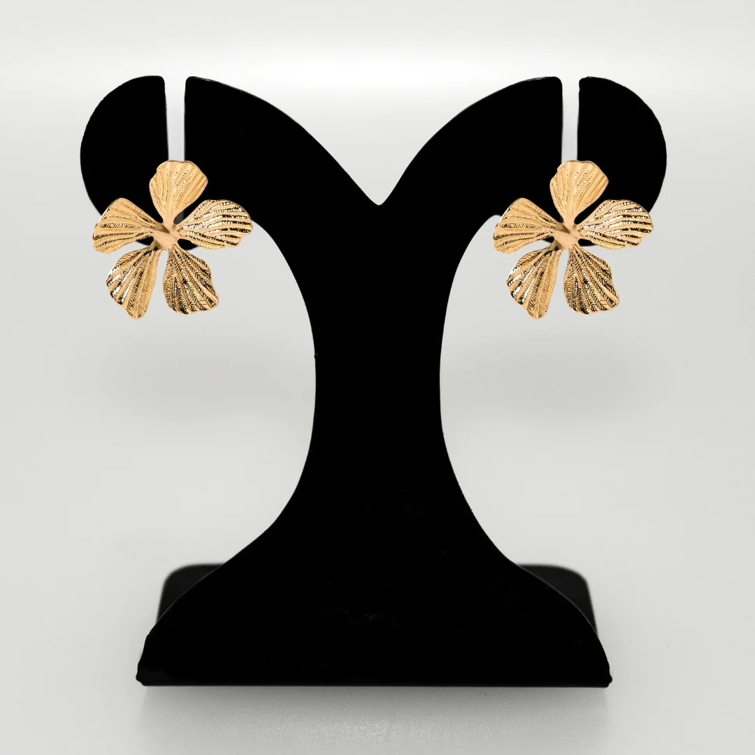 Everbloom Studs Gold - Image 6