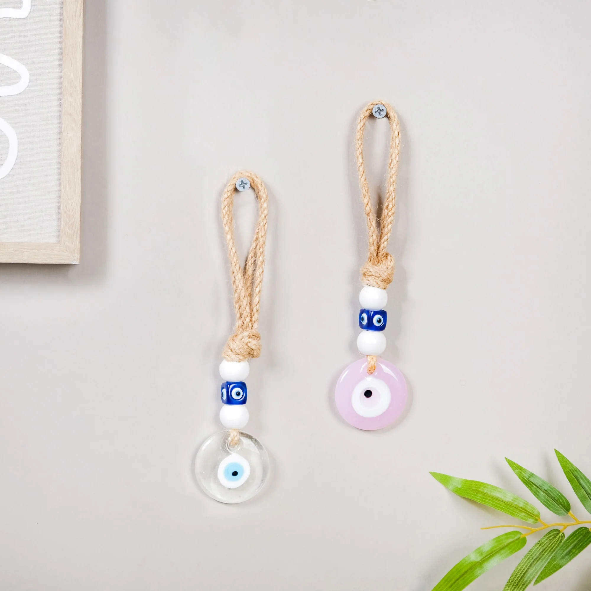 Evil Eye Pendant Wall Hanging Set Of 2 - Image 7