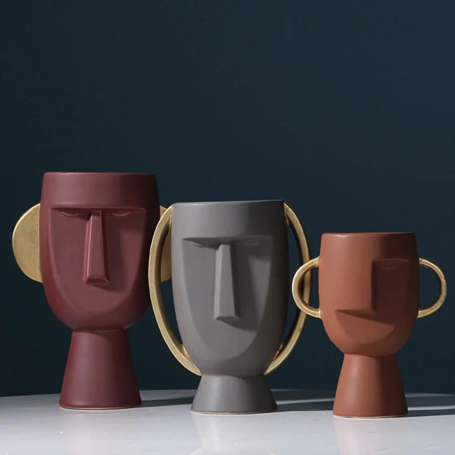 Face Flower Pot