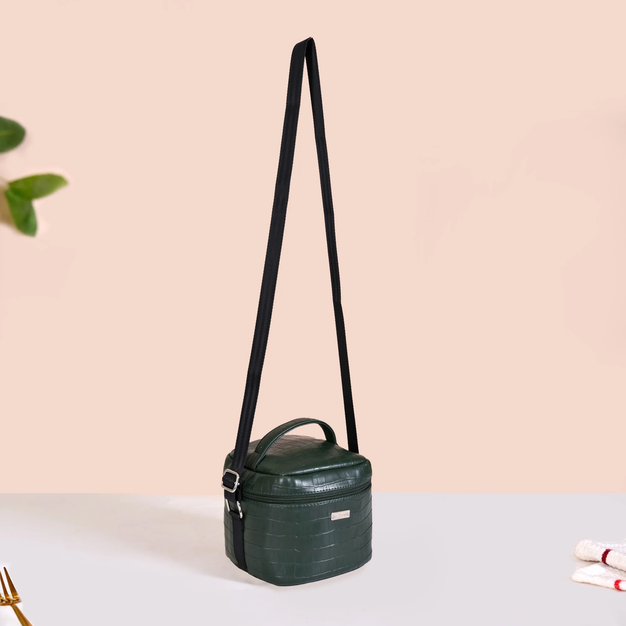 Fashion Forward Lunch Bag Lunch Box Set Green - Image 7