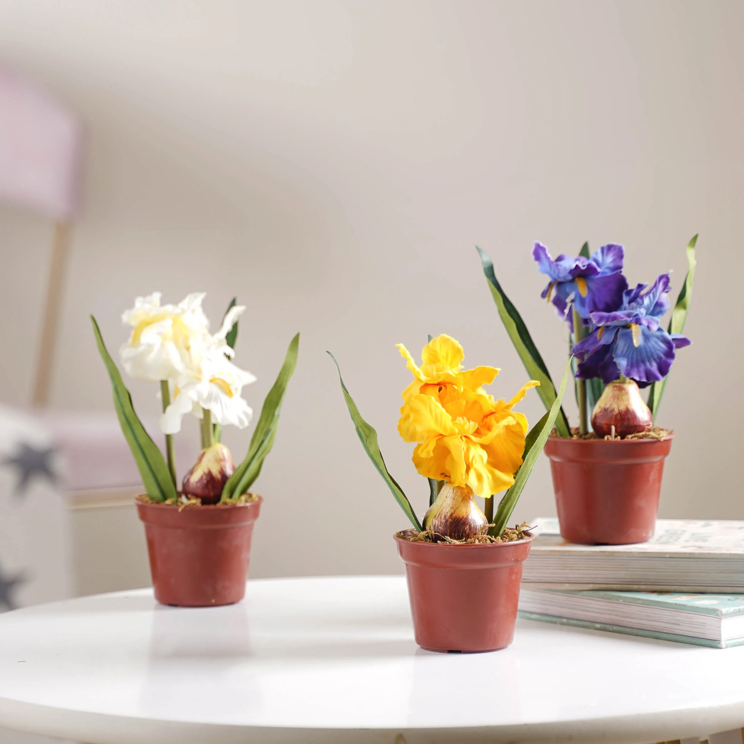 Faux Iris Plant - Image 7