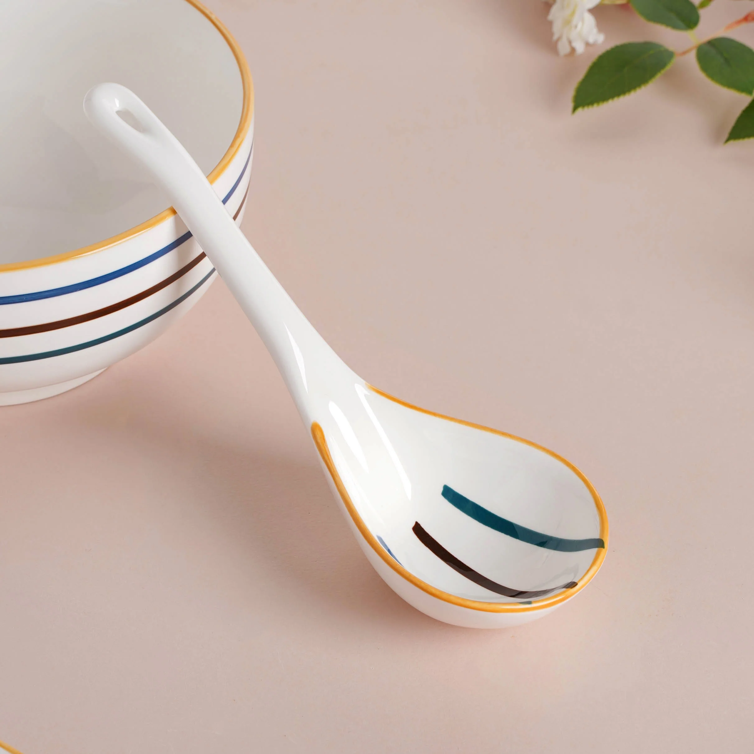 Feliz Lines 29 Piece Pasta Set For 6 - Image 11